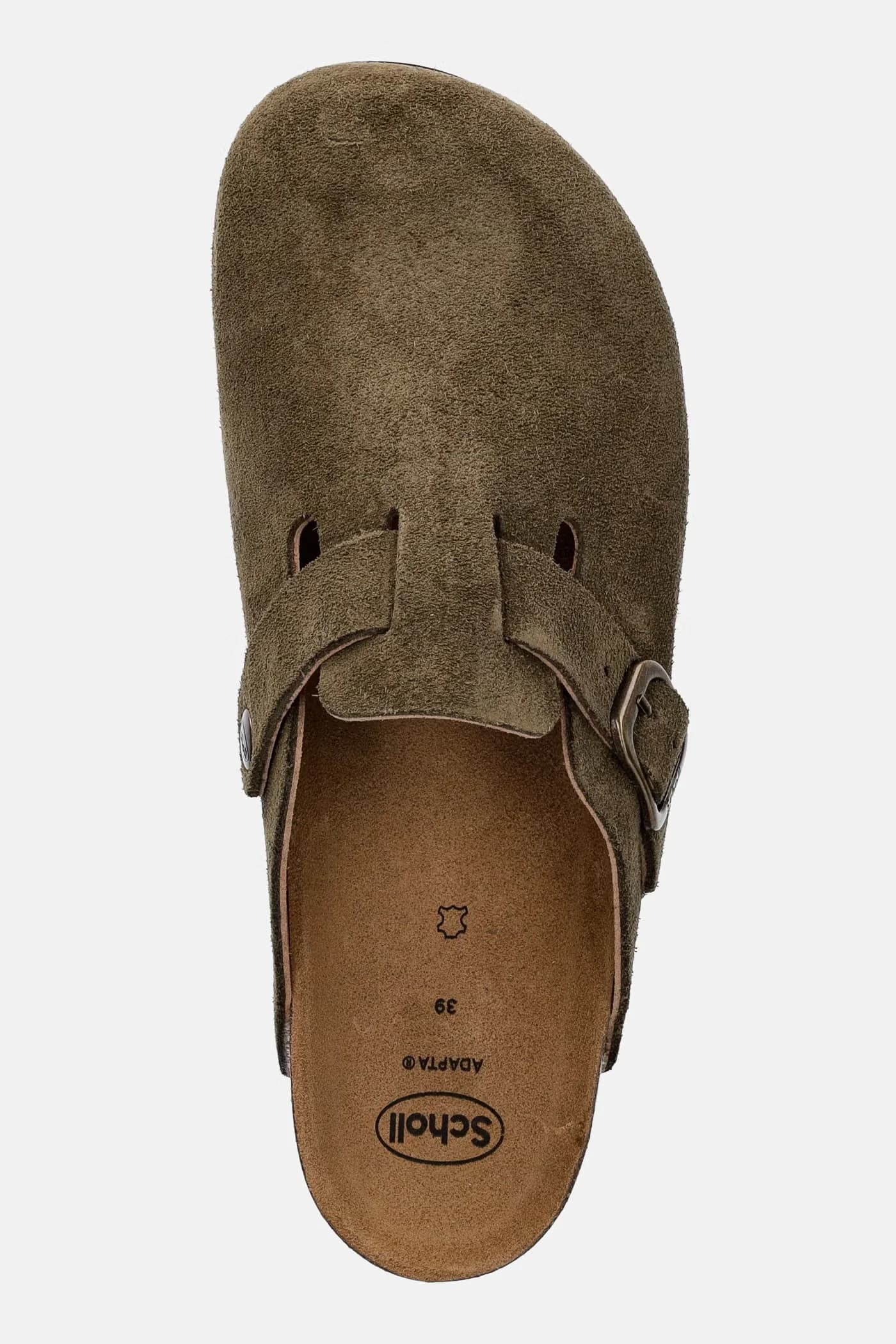 Женские замшевые мюли FAE с закрытым носком - фото 4