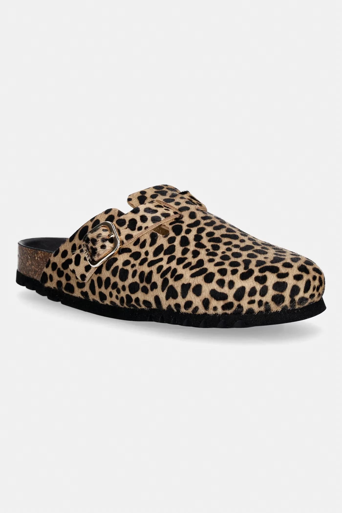 Женские кожаные шлепанцы FAE