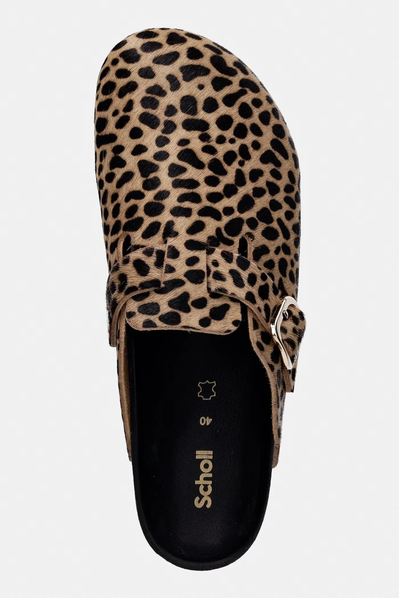 Женские кожаные шлепанцы FAE - фото 4