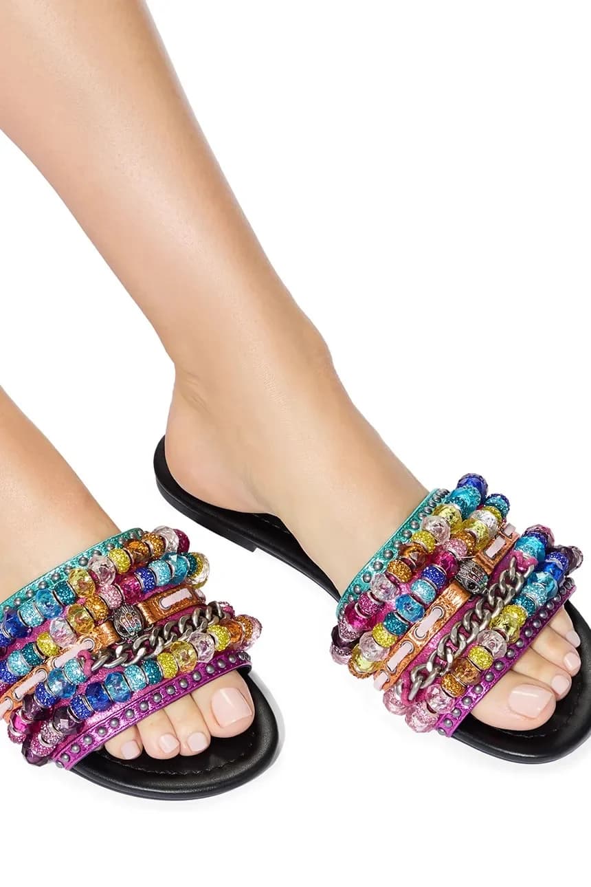 Женские шлепанцы Southbank с бисером - фото 5