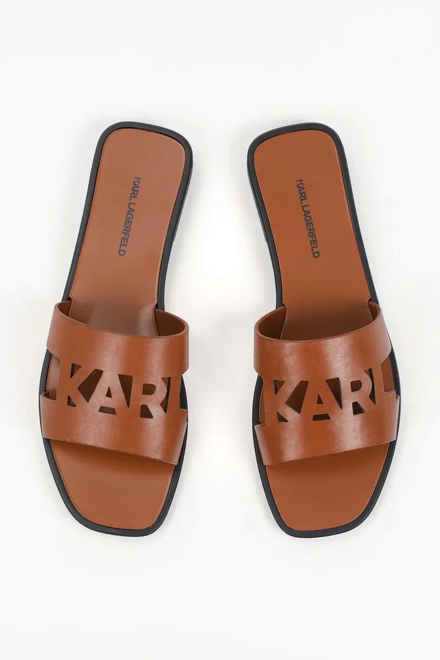 Женские кожаные мюли Skoot Iii - фото 4