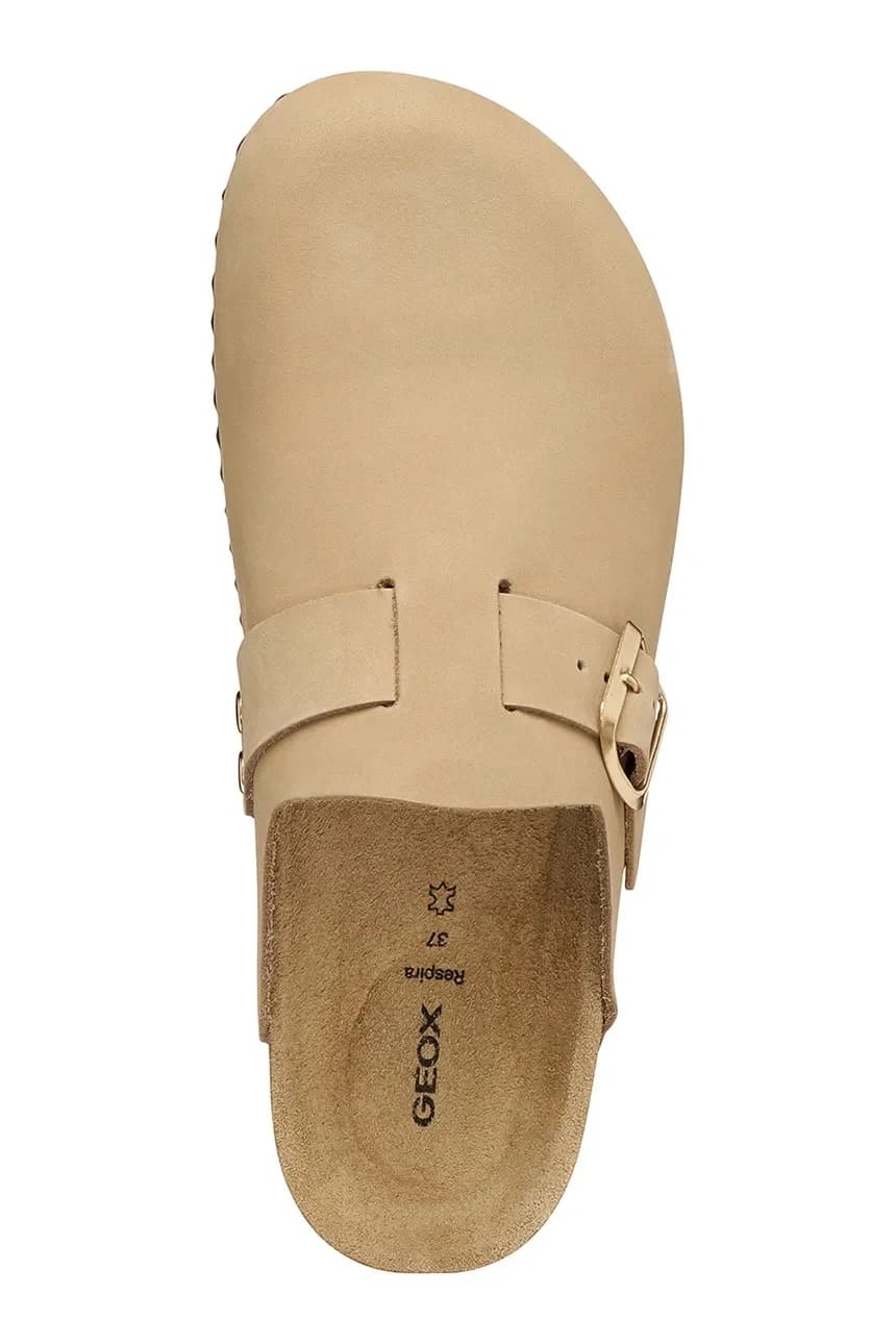 Женские сабо из нубука D BRIONIA - фото 5