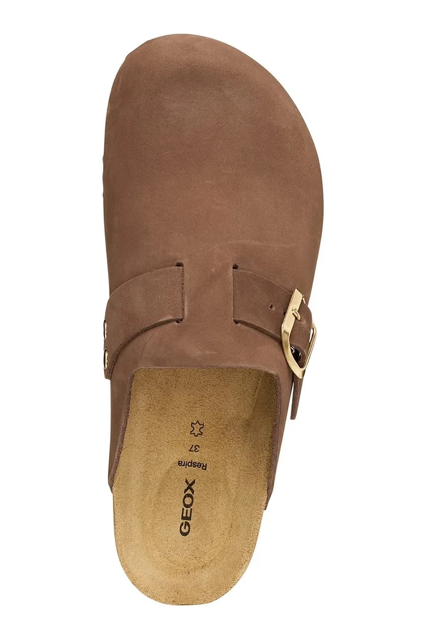 Женские сабо из нубука D BRIONIA - фото 5