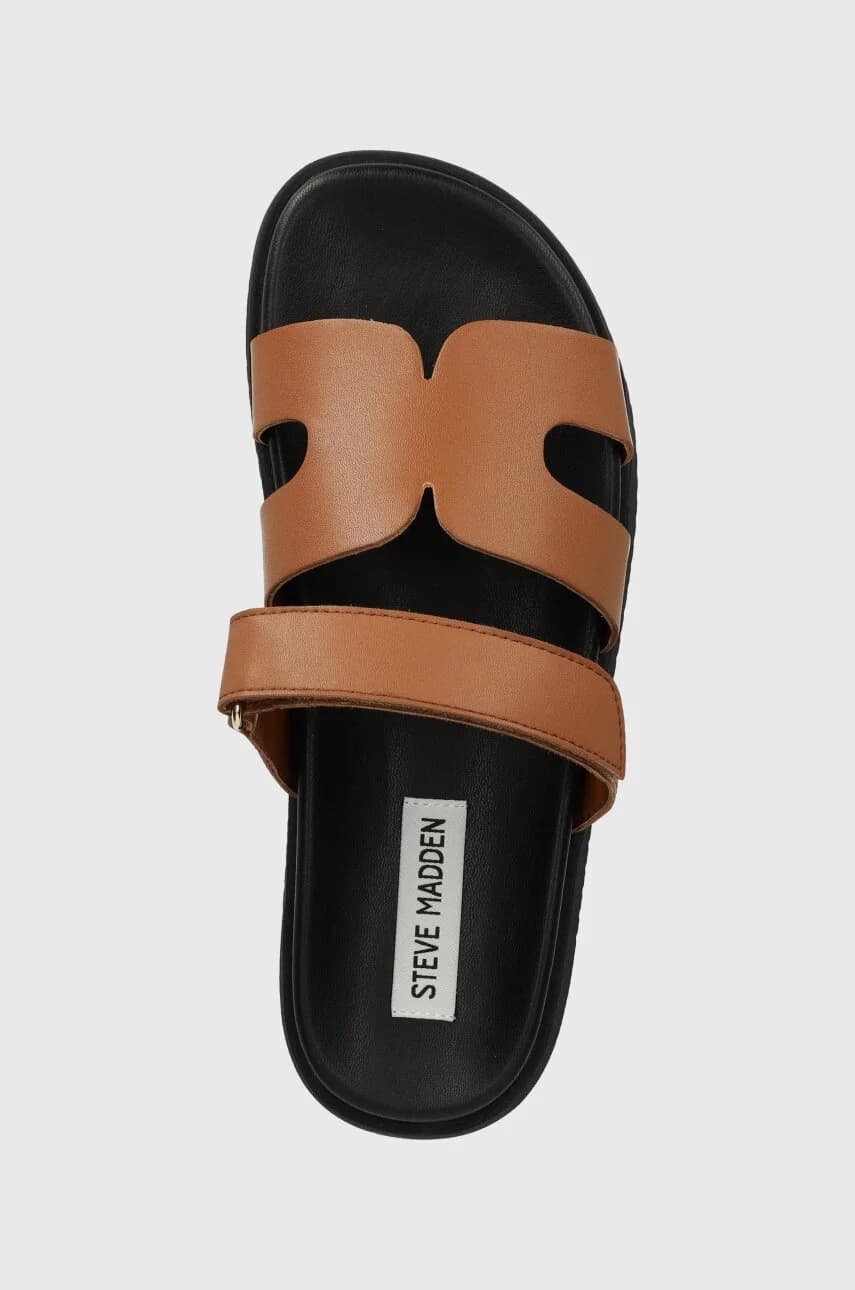 Кожаные шлепанцы Missile - фото 4