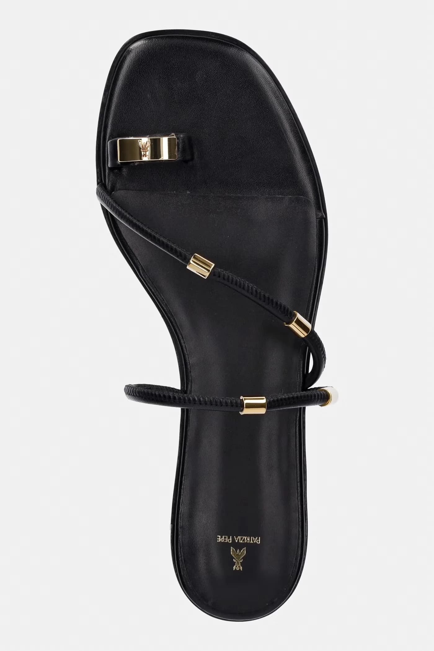 Женские кожаные шлепанцы - фото 4