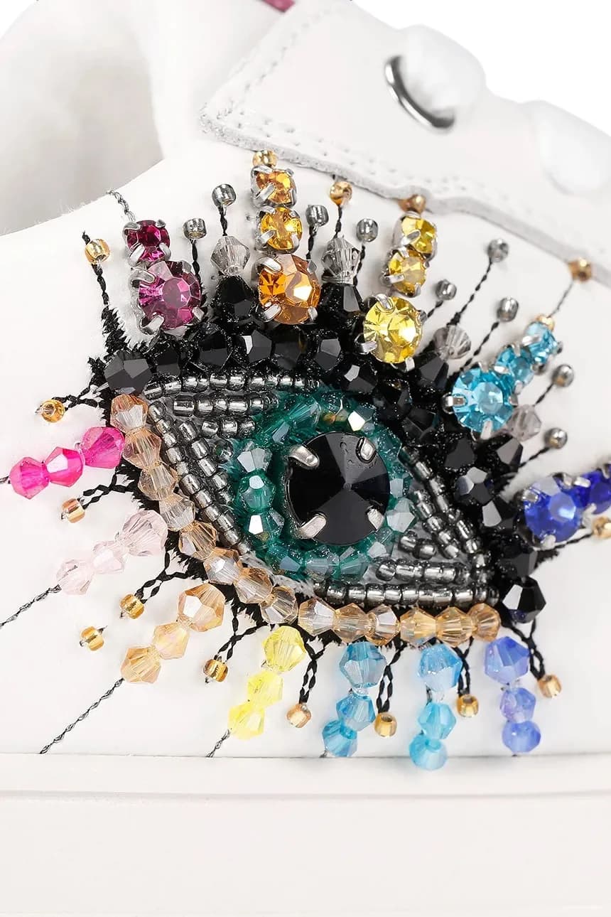 кожаные кроссовки Lana Eye - фото 4