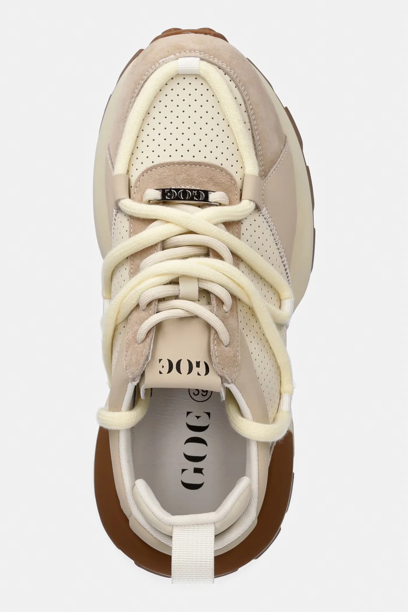 TT2N4021 женские кожаные кроссовки - фото 4