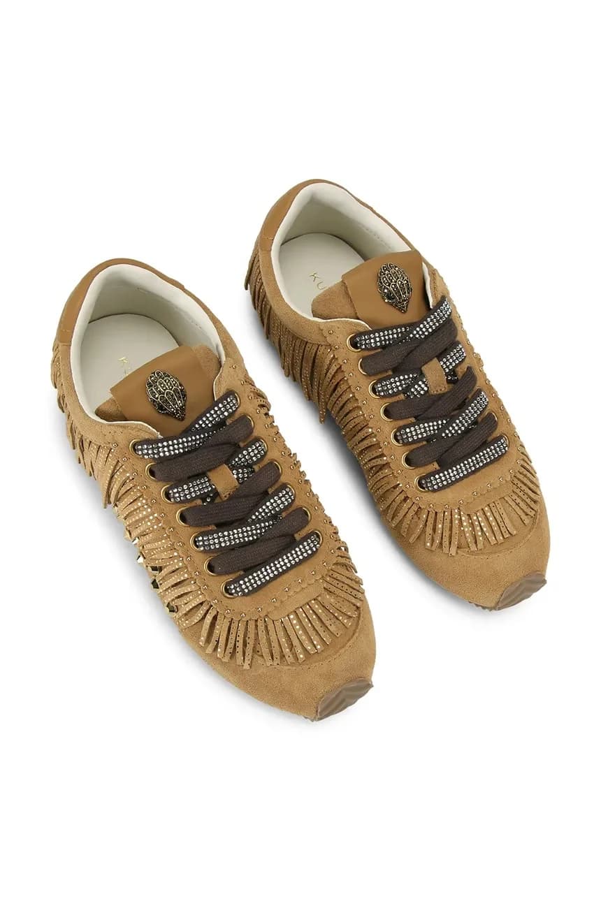 Женские кожаные кроссовки Islington Fringe Sneaker - фото 3