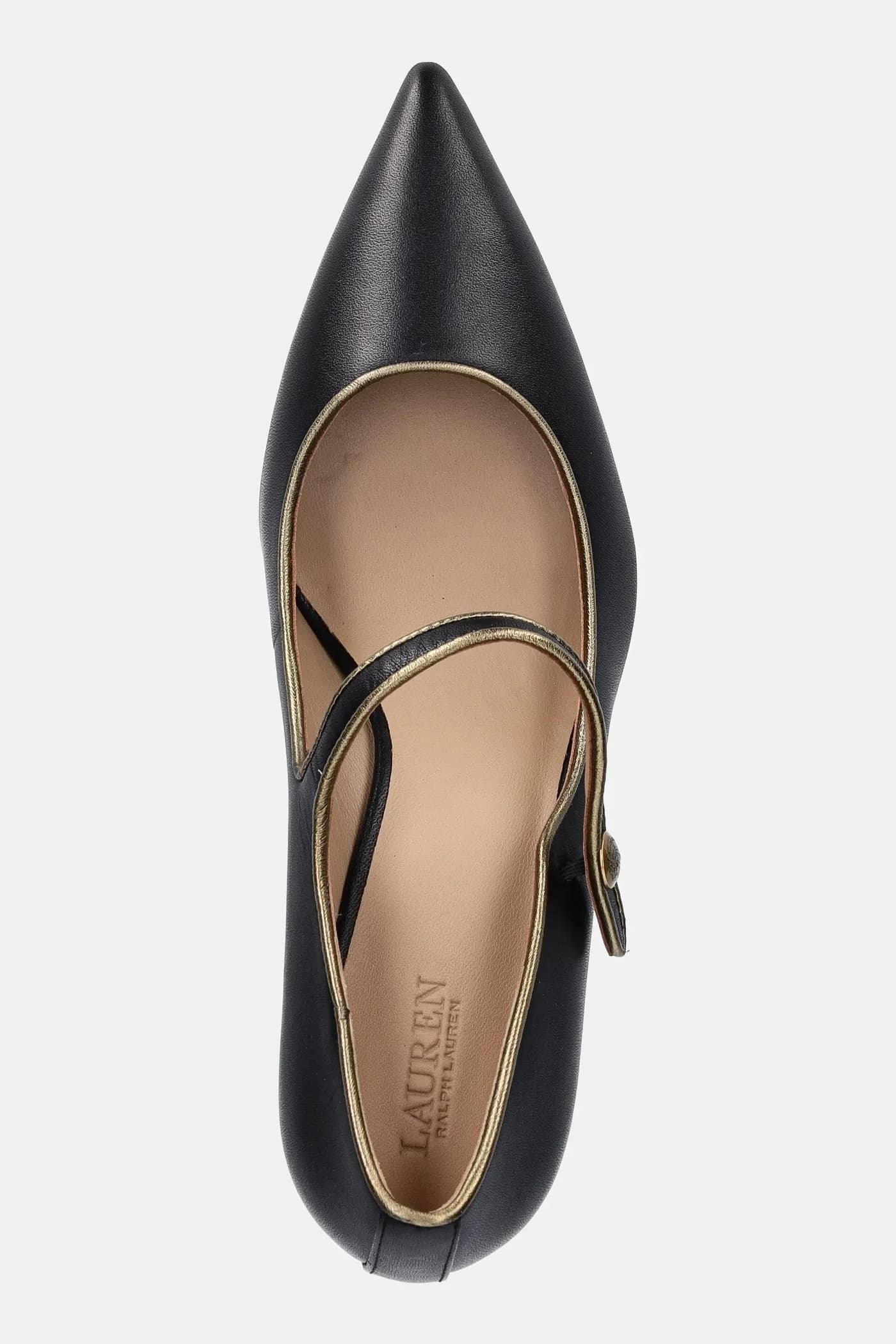 Кожаные туфли Lanette Mj2 на высоком каблуке - фото 4