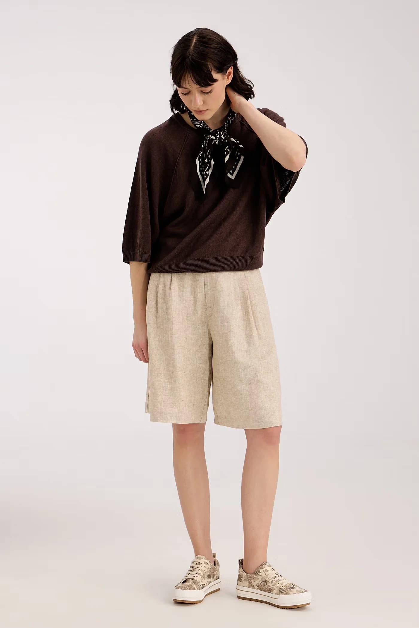 Женские хлопковые кроссовки - фото 7