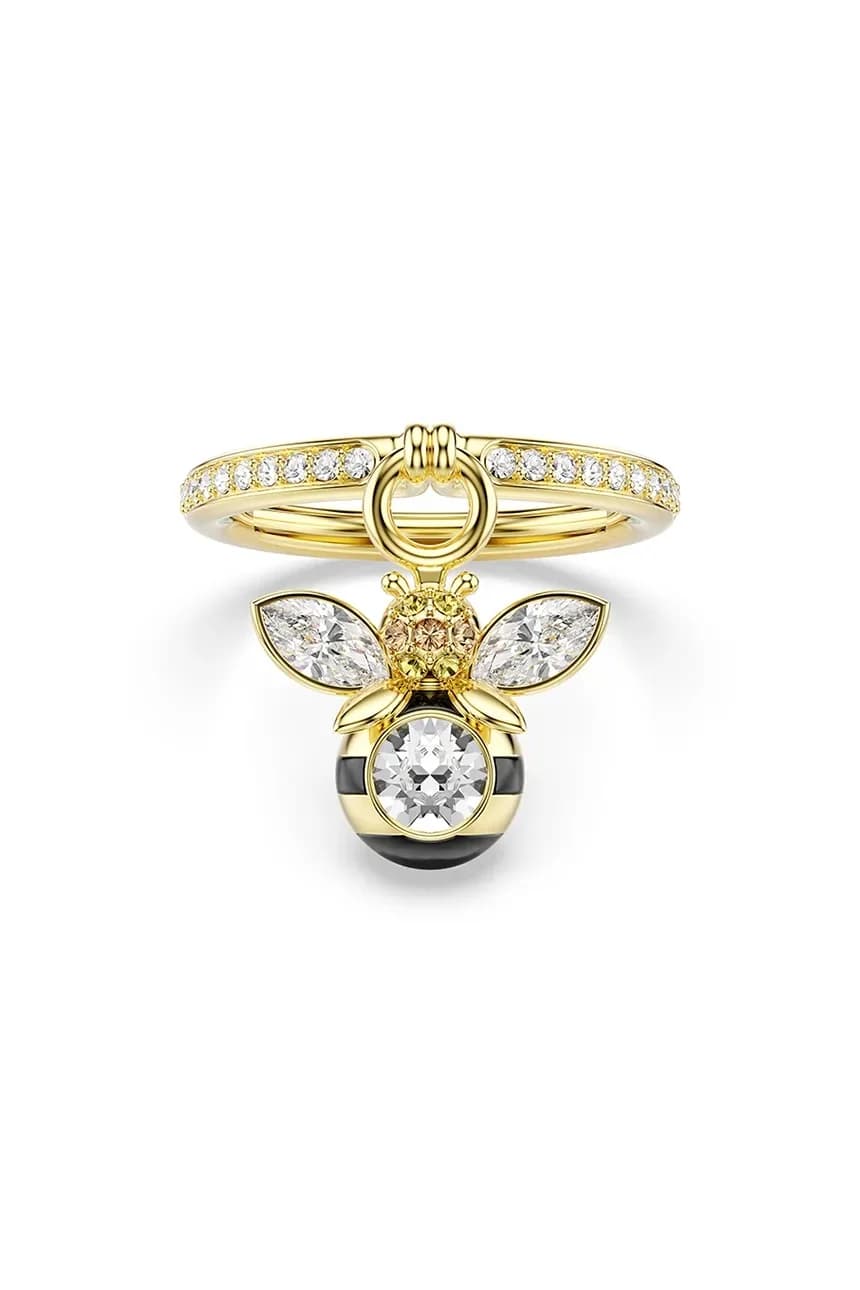 Женское кольцо с цирконом Идиллия