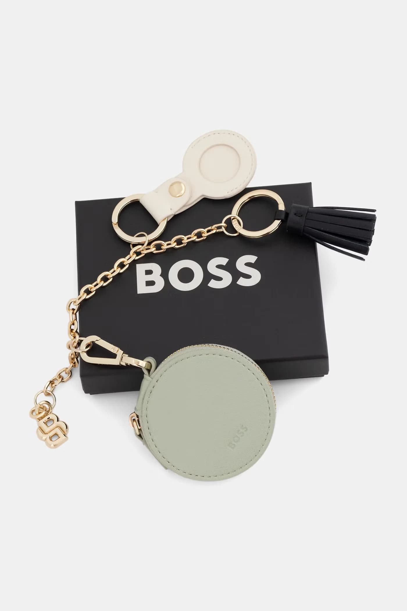 Женский кожаный брелок MULTI CHARMS - фото 3