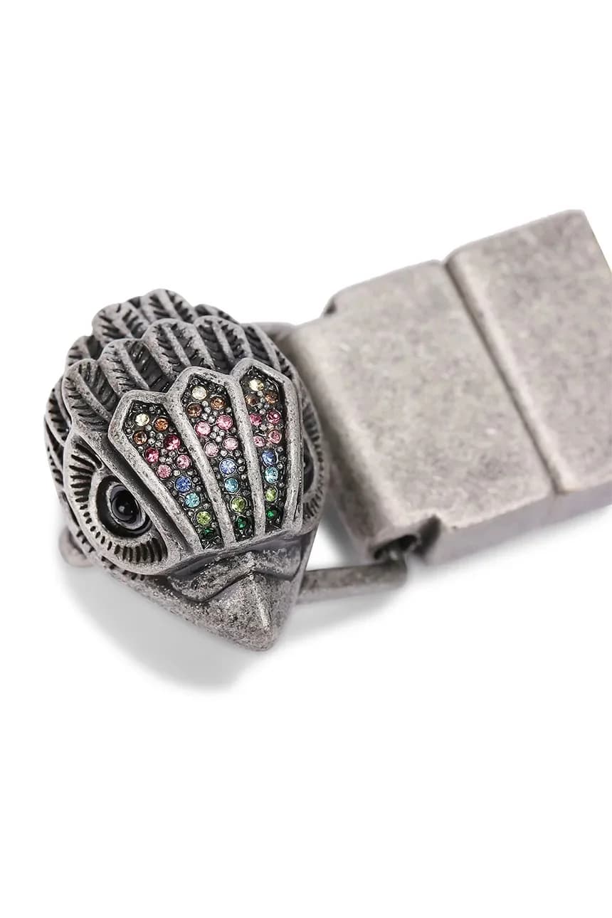 Женский кожаный двусторонний ремень Eagle - фото 5