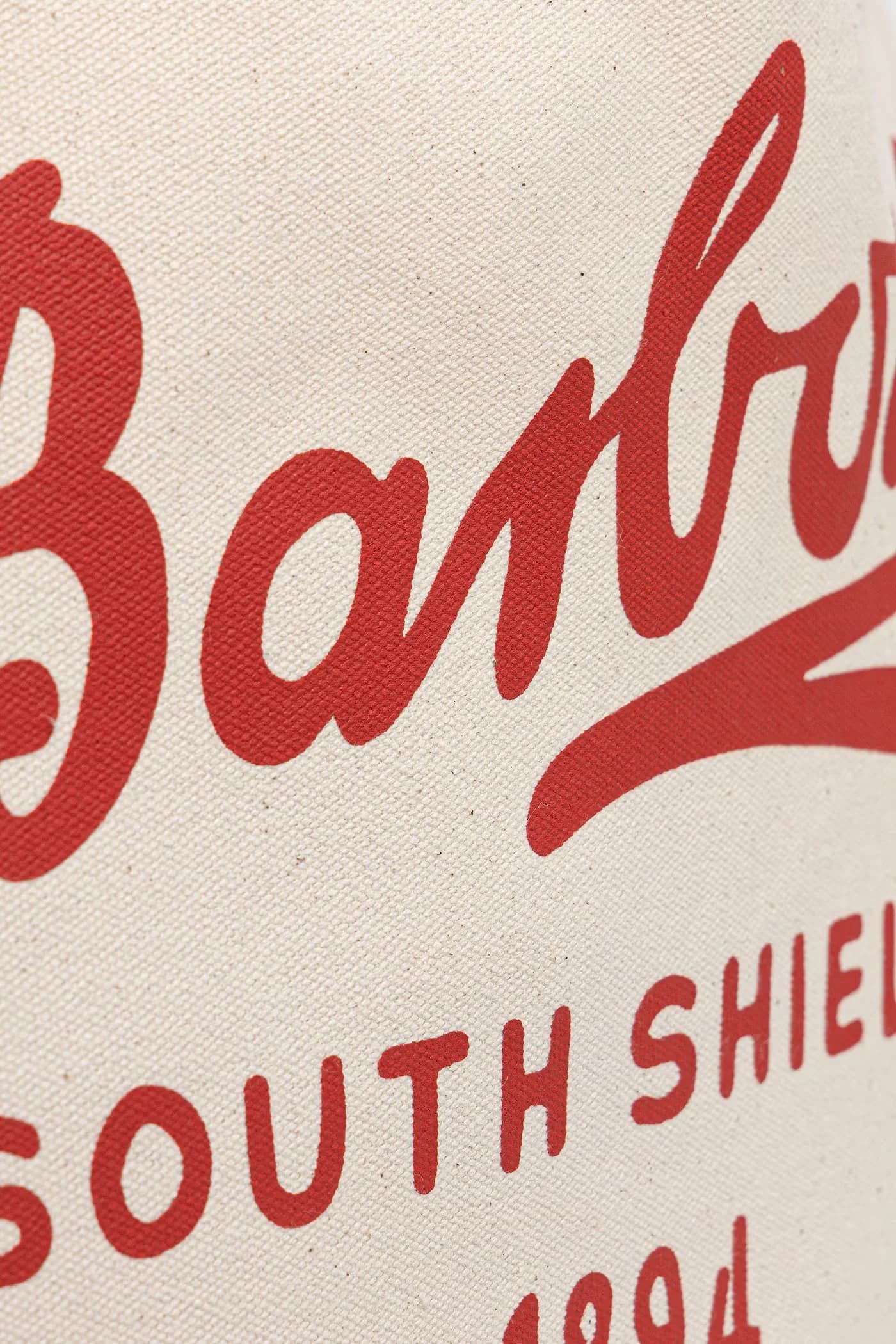 Хлопковая сумка с надписью - фото 4