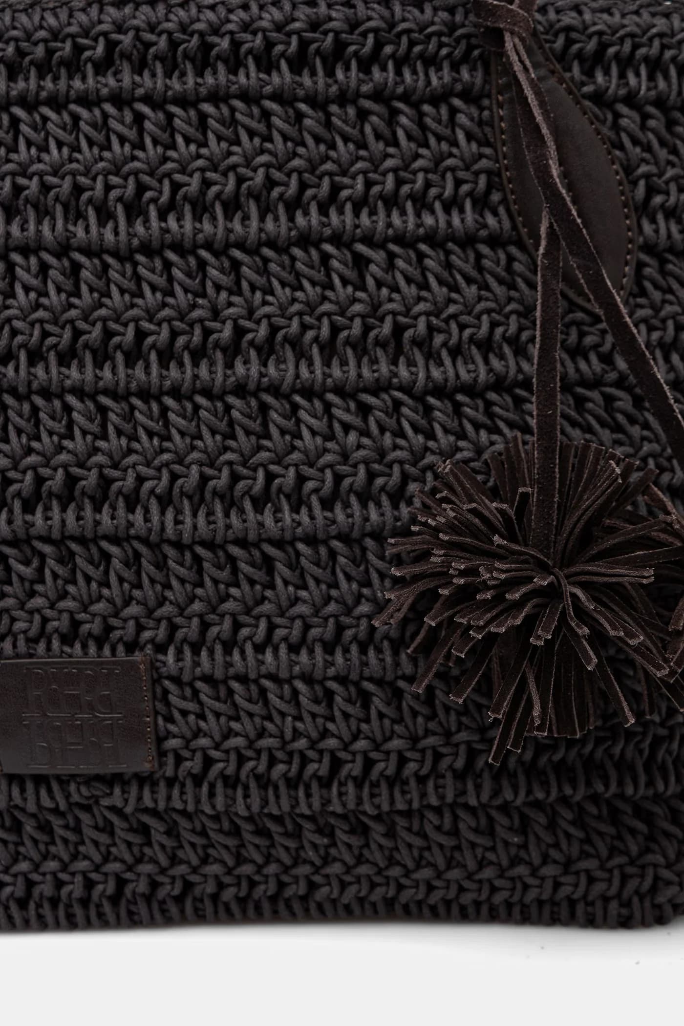 Женская сумка-шоппер из хлопка - фото 7