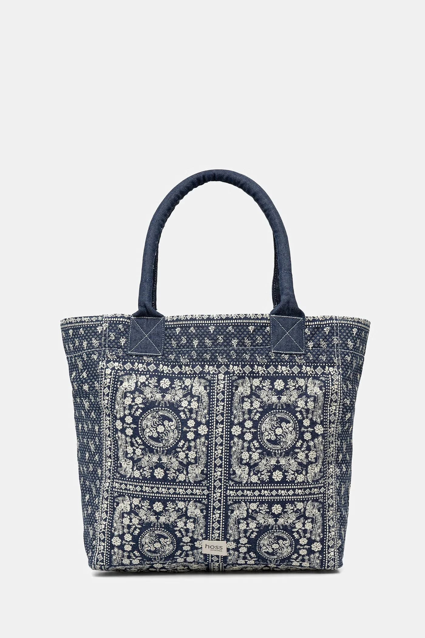 Женская джинсовая сумка-шоппер - фото 5