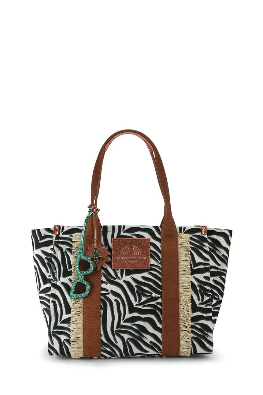 Женская сумка-шоппер из хлопка