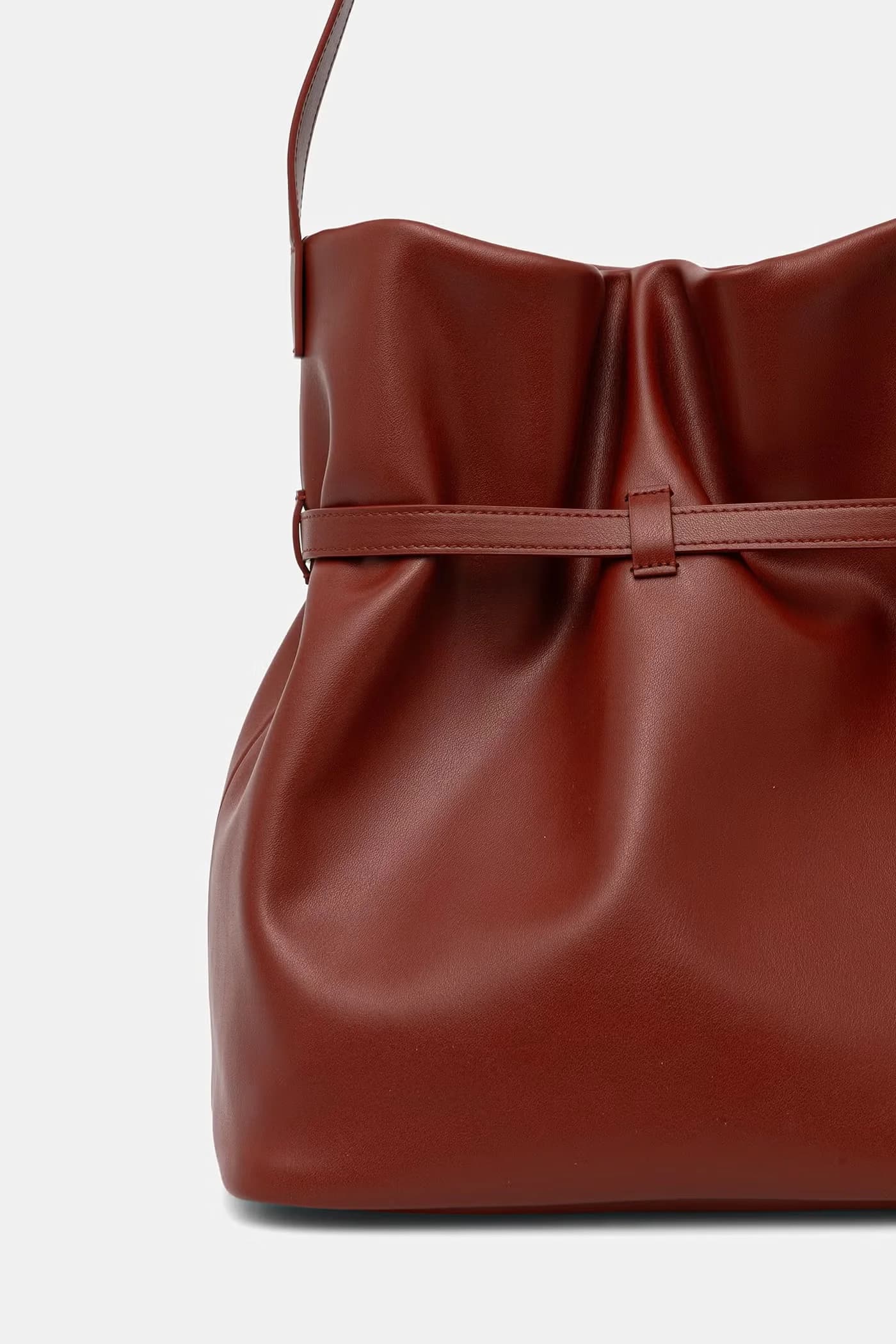 Женская кожаная сумка-шоппер - фото 3