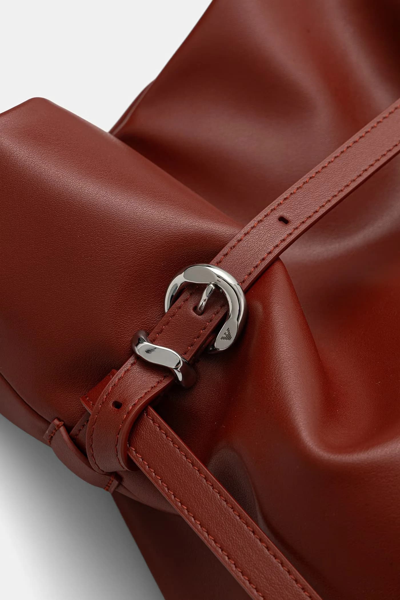 Женская кожаная сумка-шоппер - фото 4