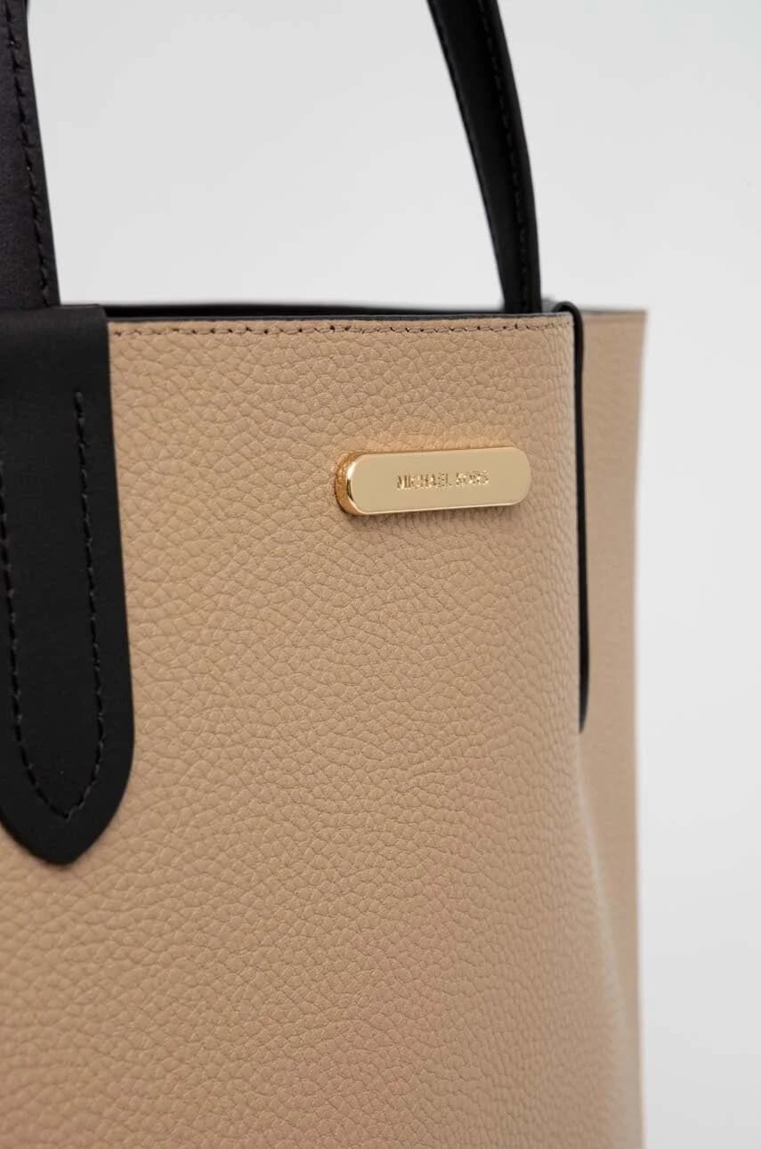 Двусторонняя кожаная сумка. - фото 5