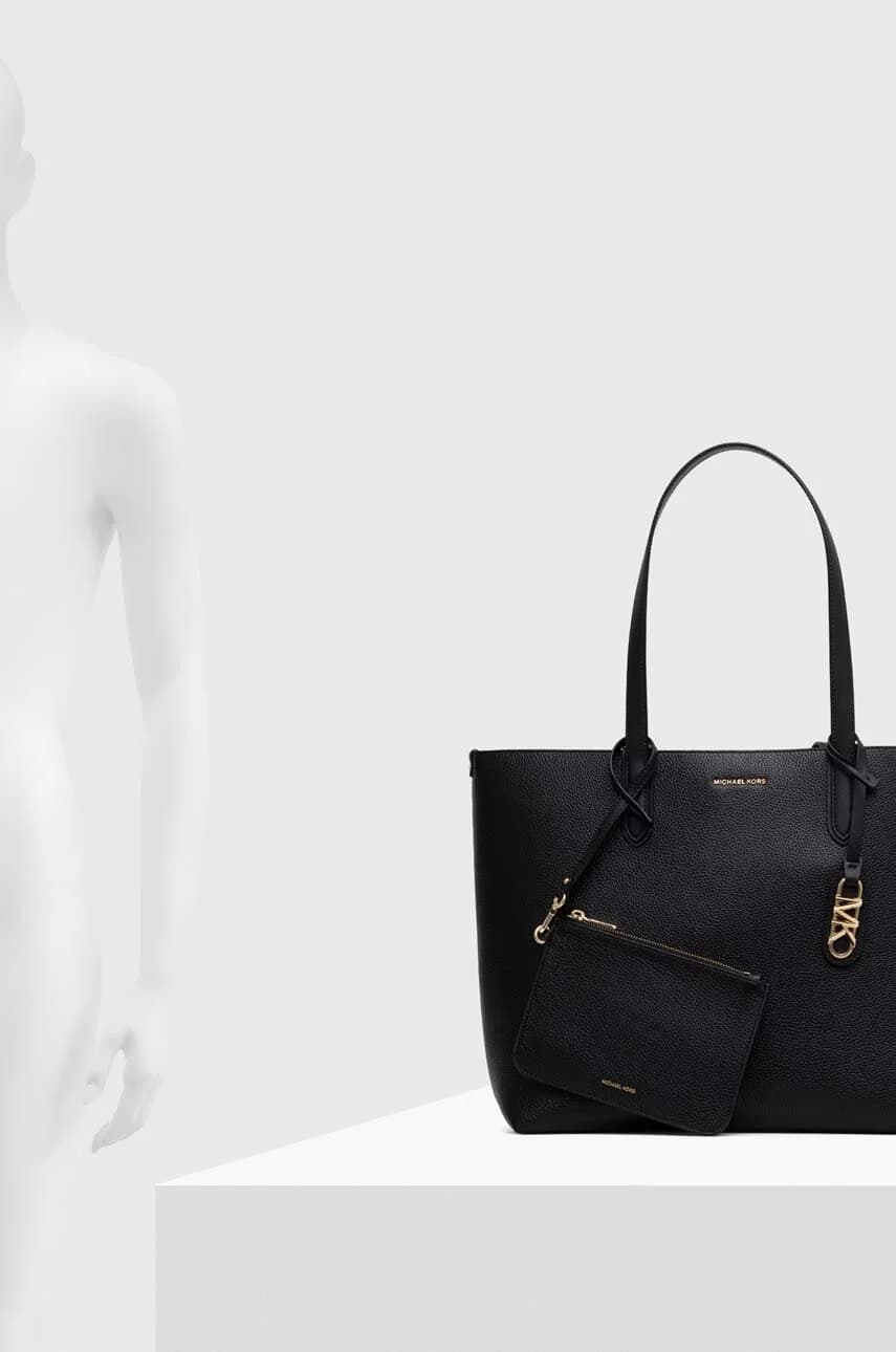 Двусторонняя кожаная сумка. - фото 9