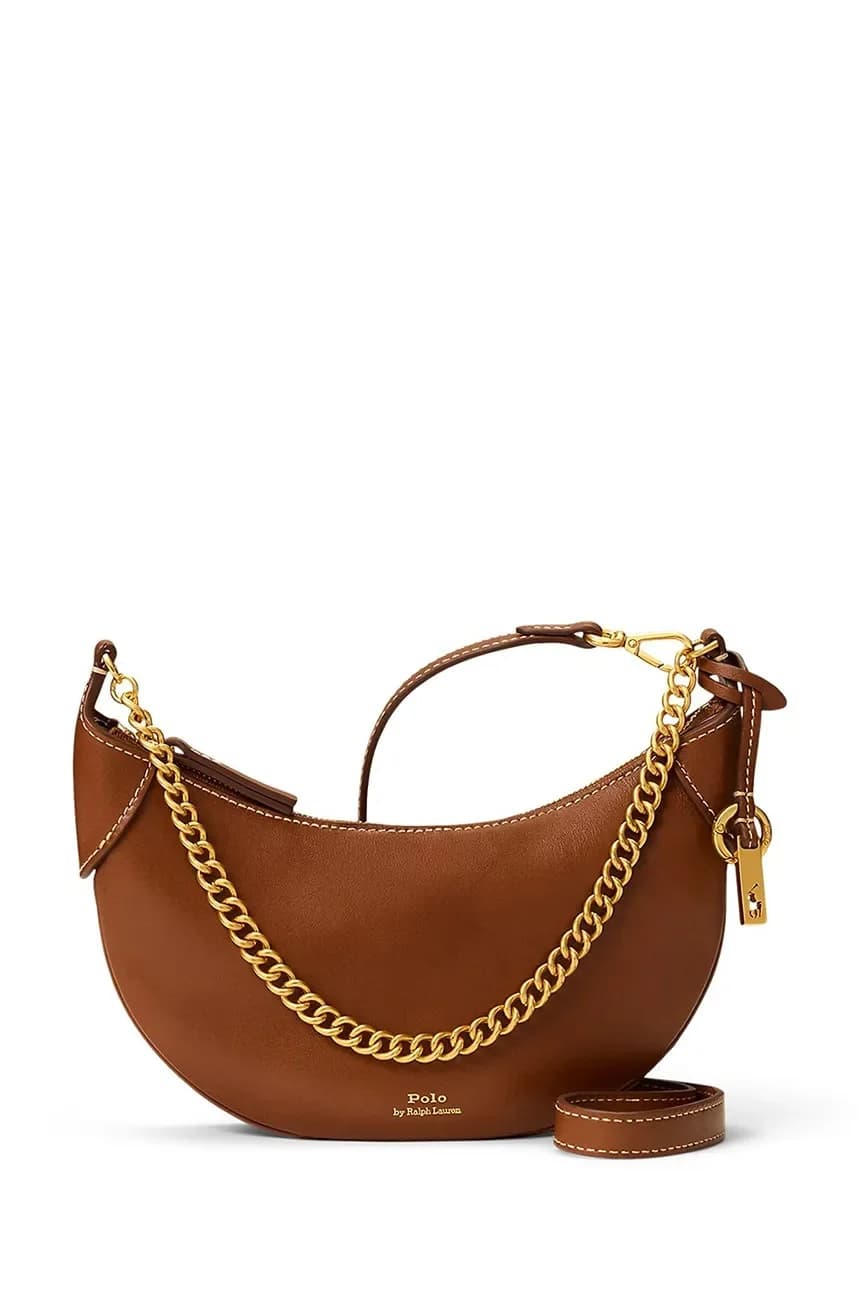 Женская кожаная сумка через плечо