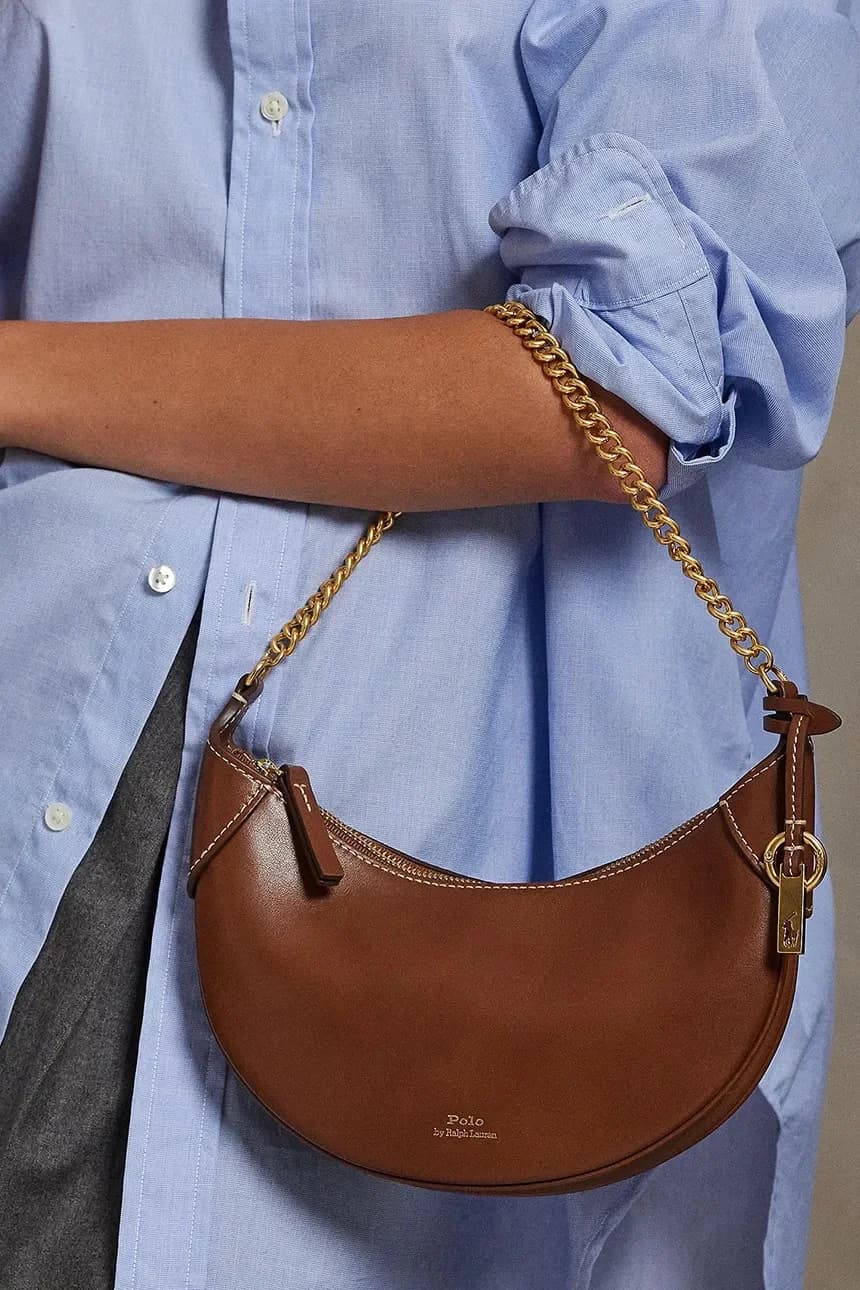 Женская кожаная сумка через плечо - фото 7