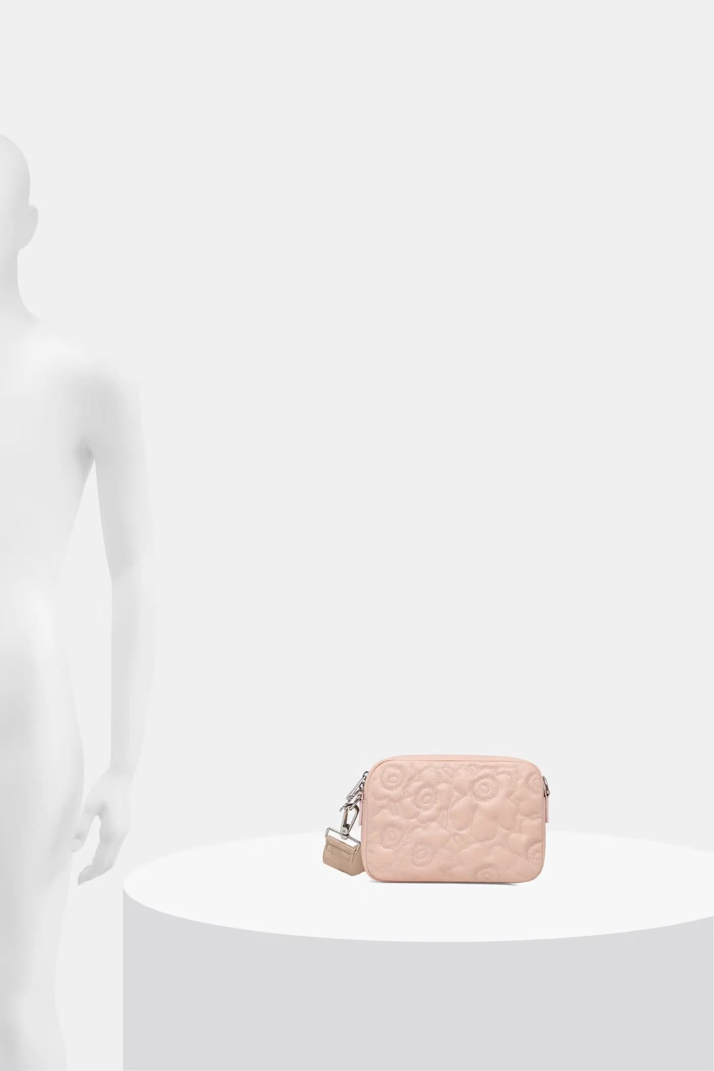 Женская кожаная сумка через плечо - фото 6