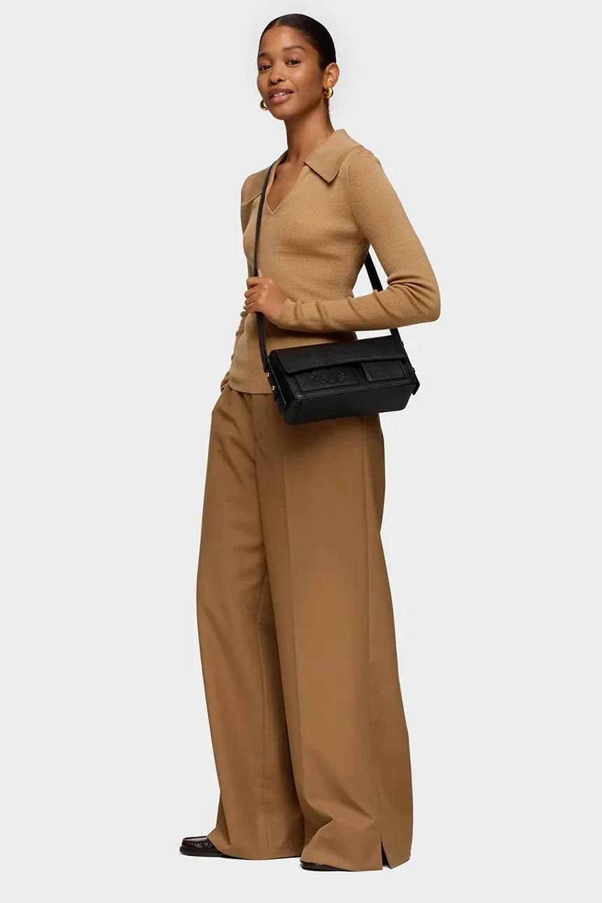 Женская сумка-мессенджер из искусственной кожи - фото 9