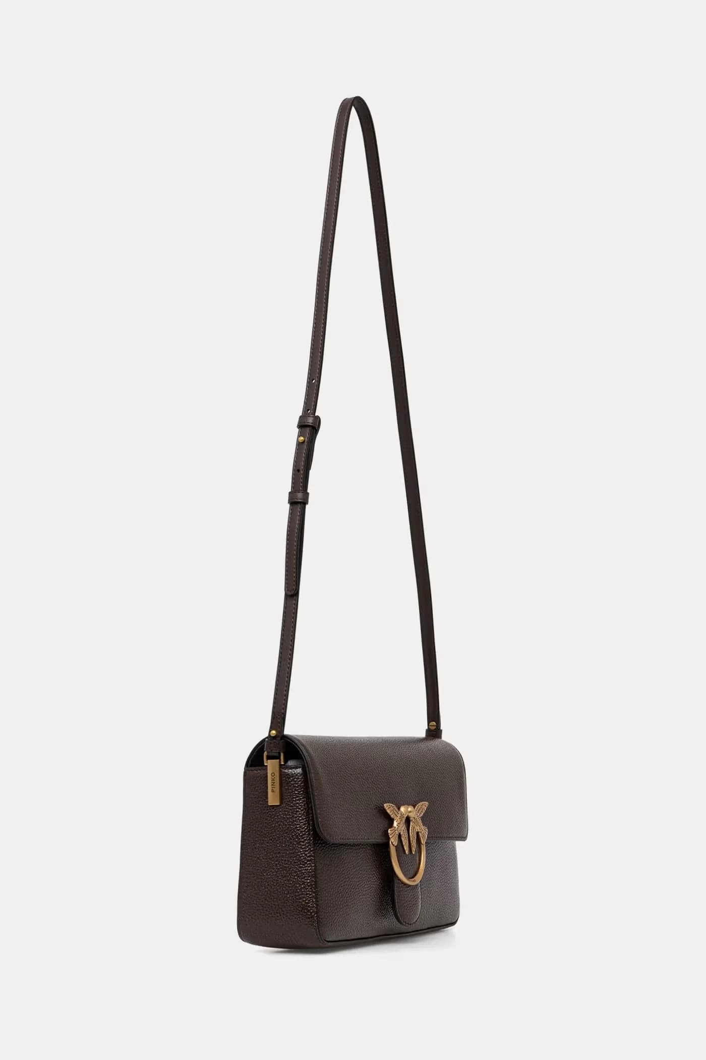 Женская кожаная сумка через плечо - фото 5