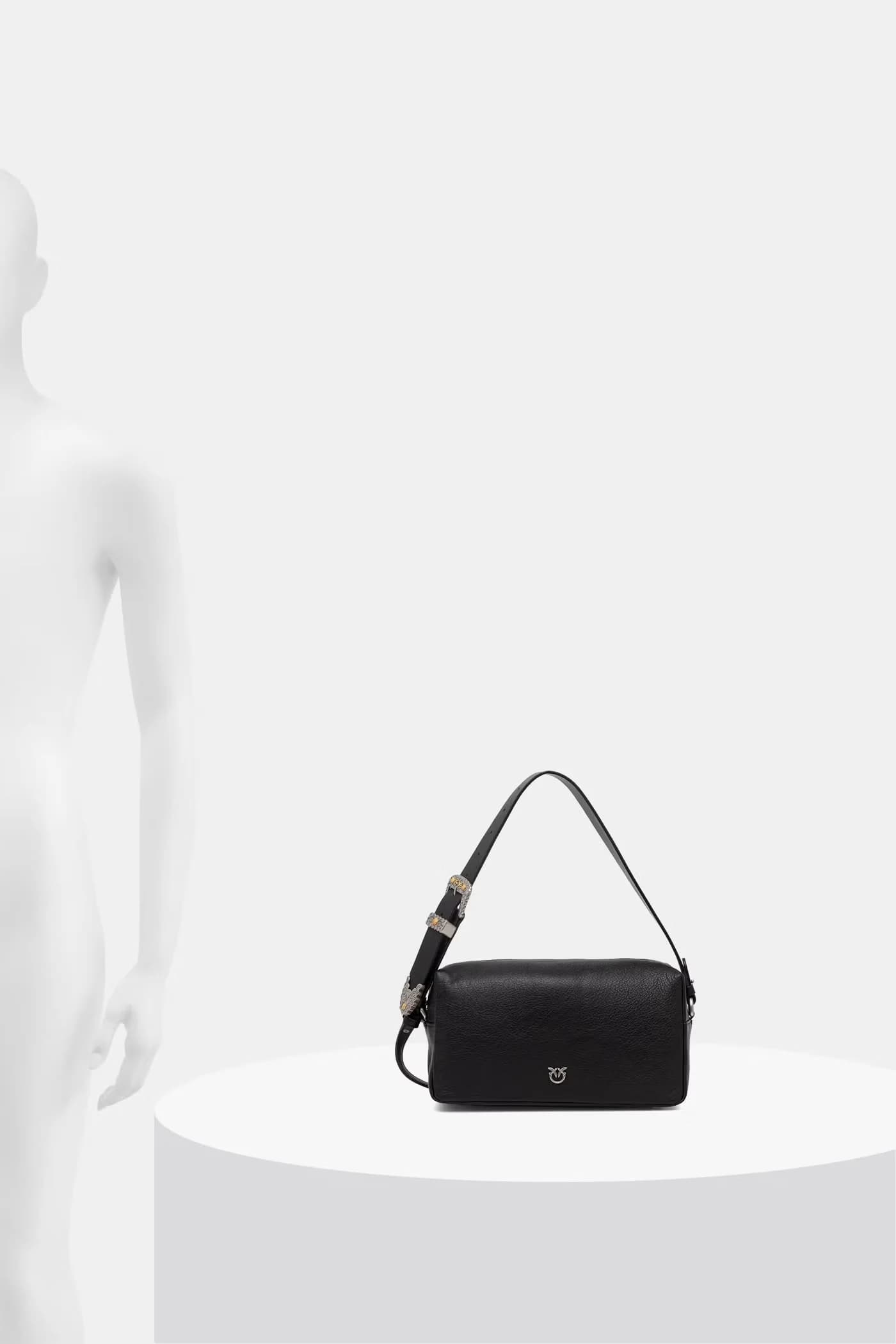 Женская кожаная сумка через плечо - фото 11