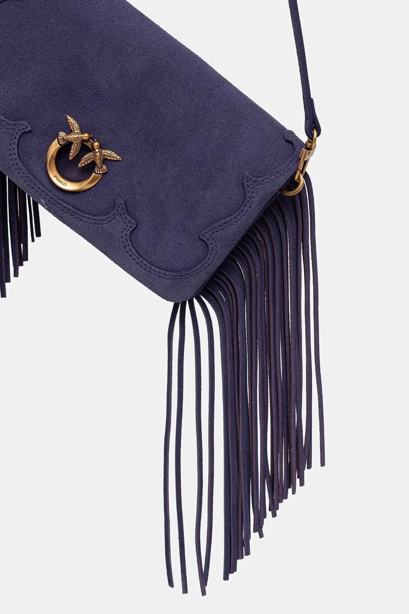 Женская кожаная сумка через плечо - фото 5