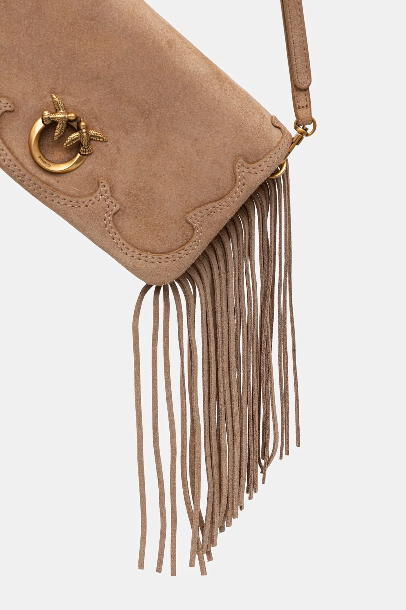 Женская кожаная сумка через плечо - фото 5