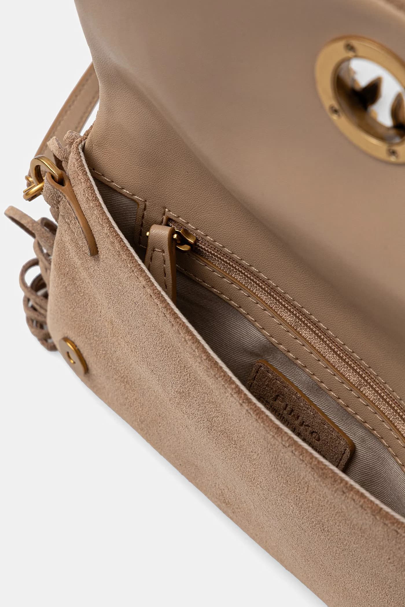 Женская кожаная сумка через плечо - фото 9