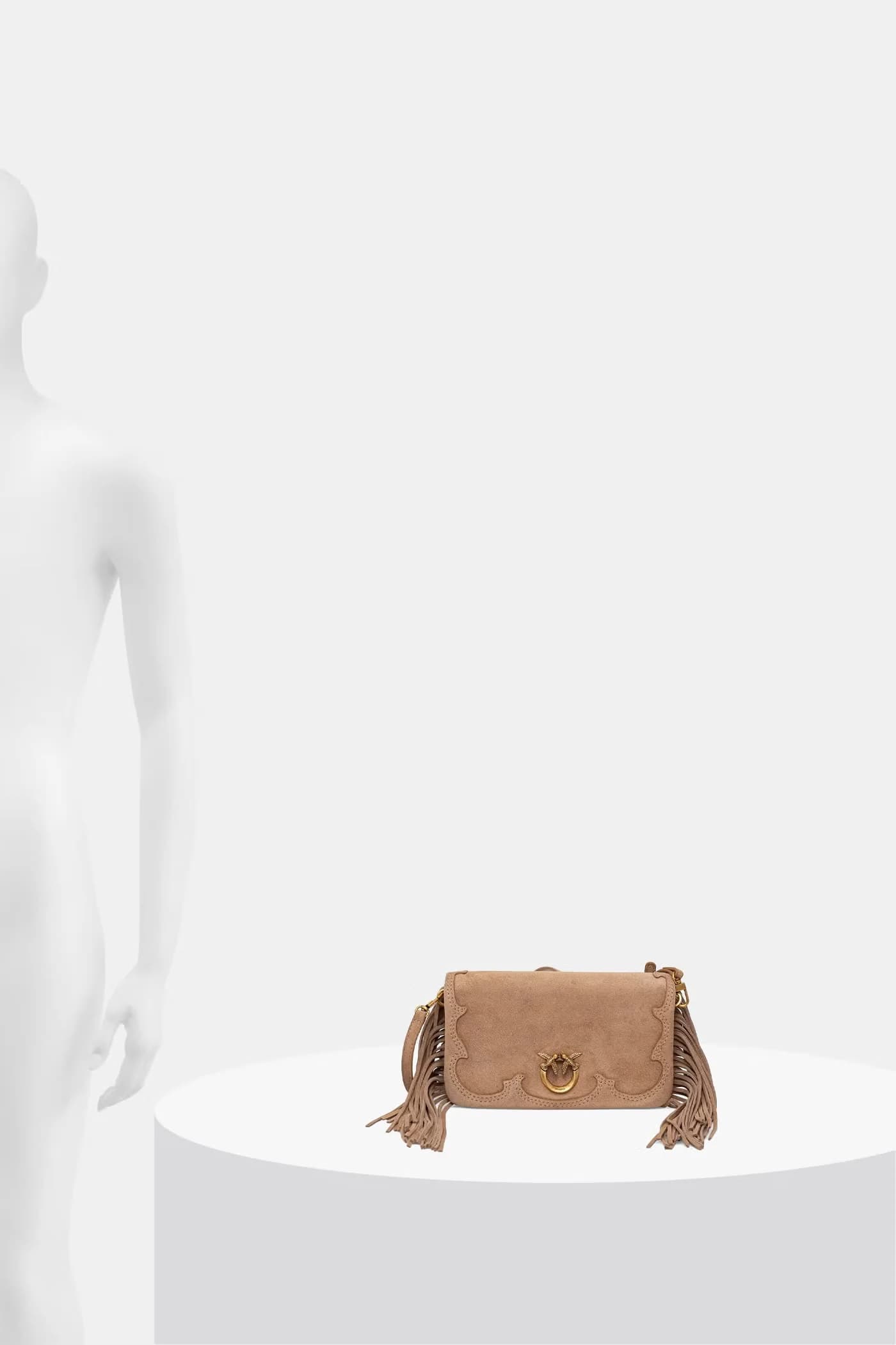 Женская кожаная сумка через плечо - фото 11