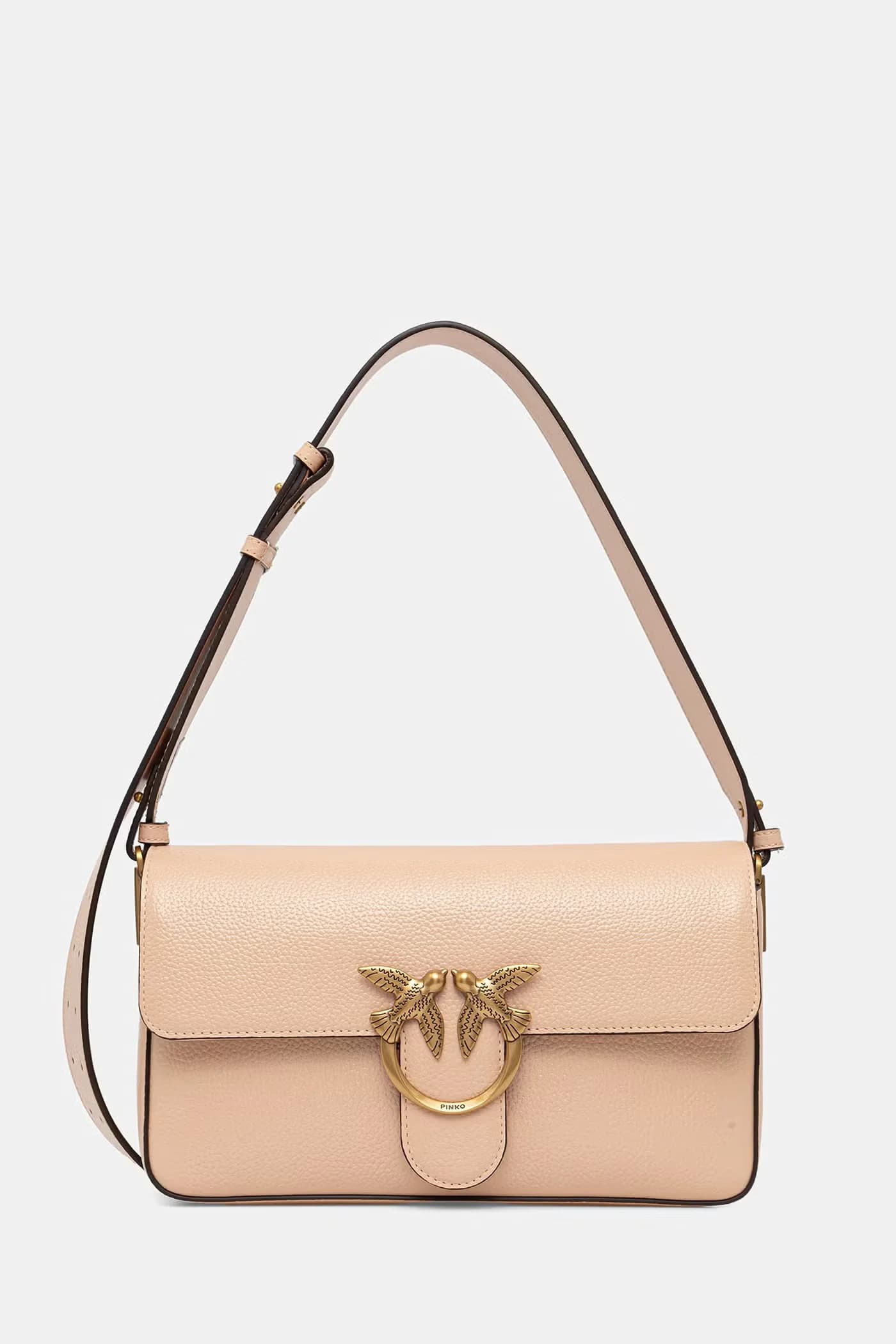 Женская кожаная сумка через плечо