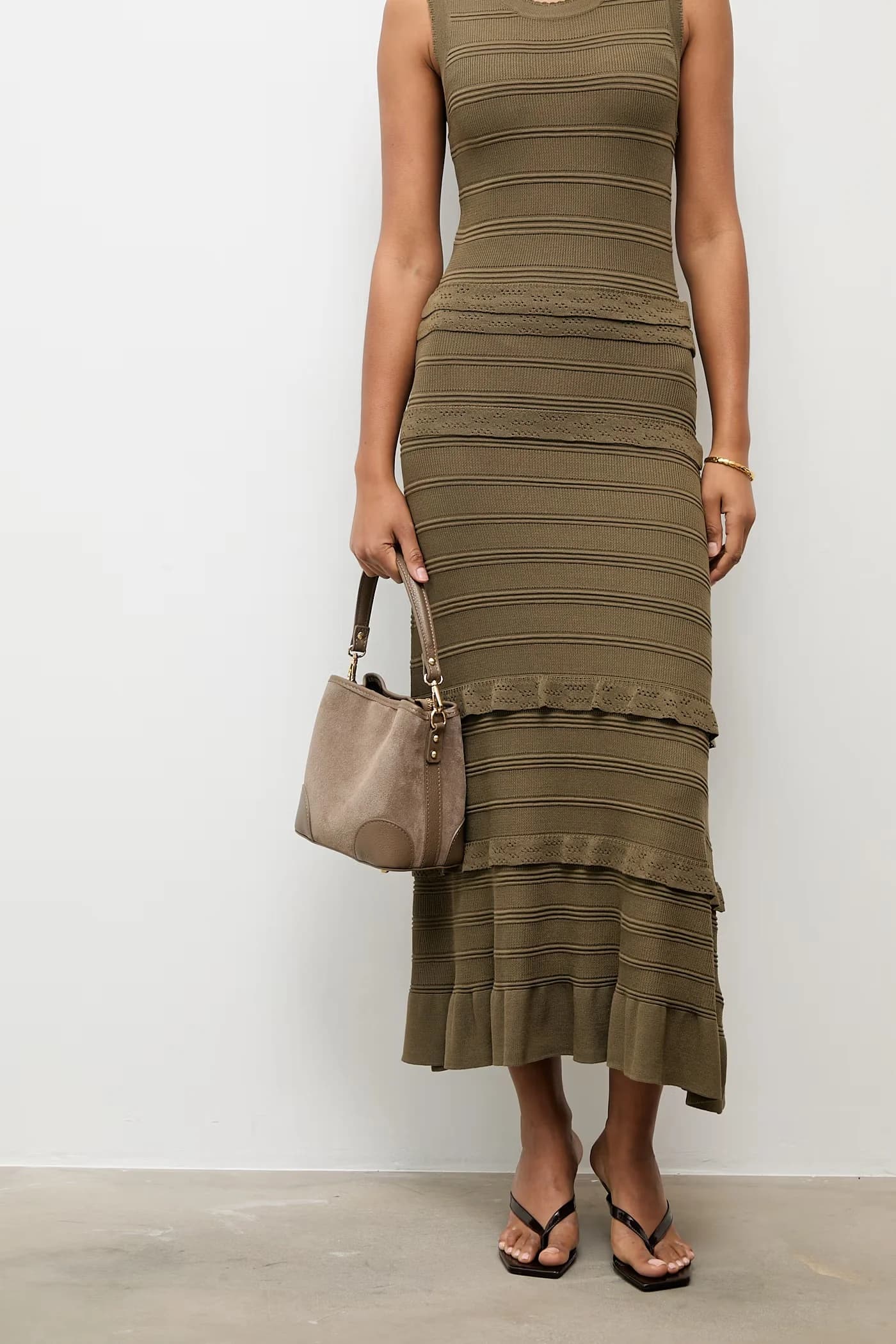 Женская замшевая сумка