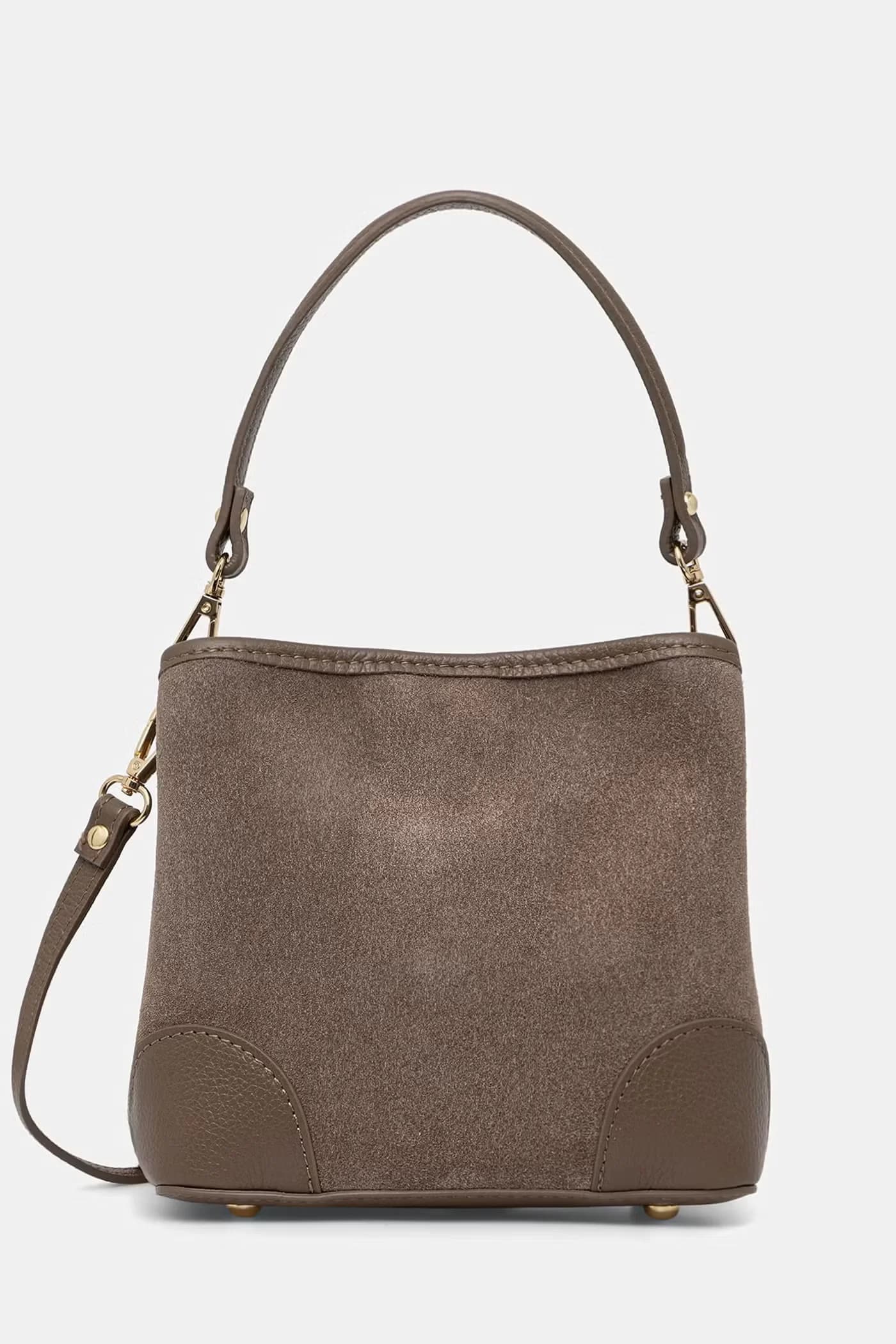 Женская замшевая сумка - фото 2