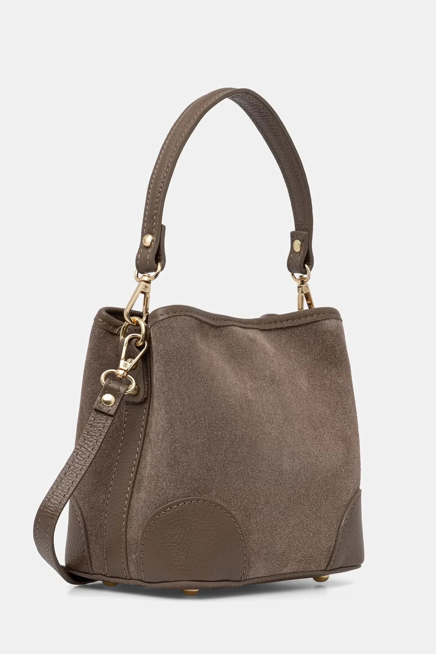 Женская замшевая сумка - фото 3