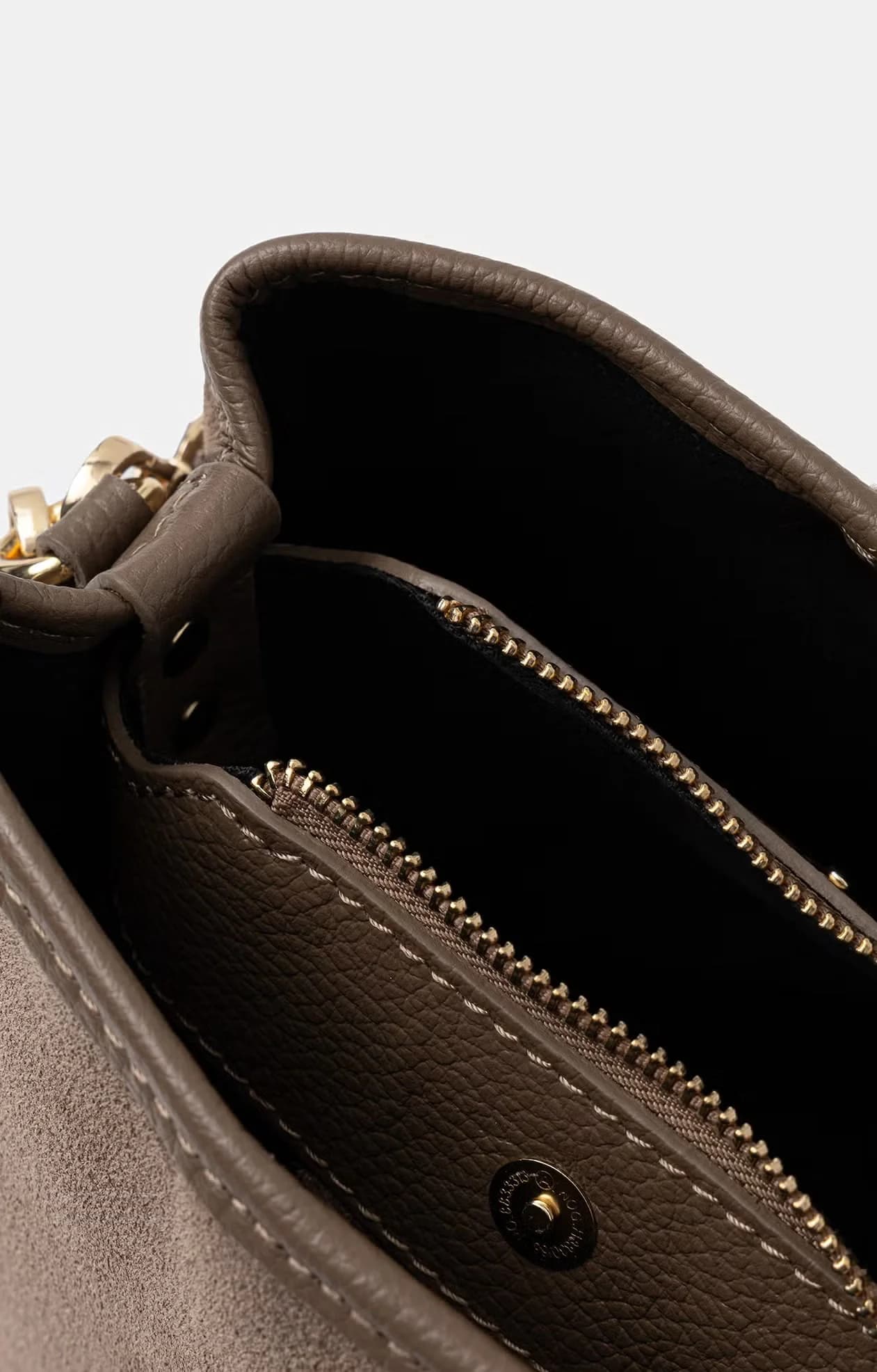 Женская замшевая сумка - фото 6