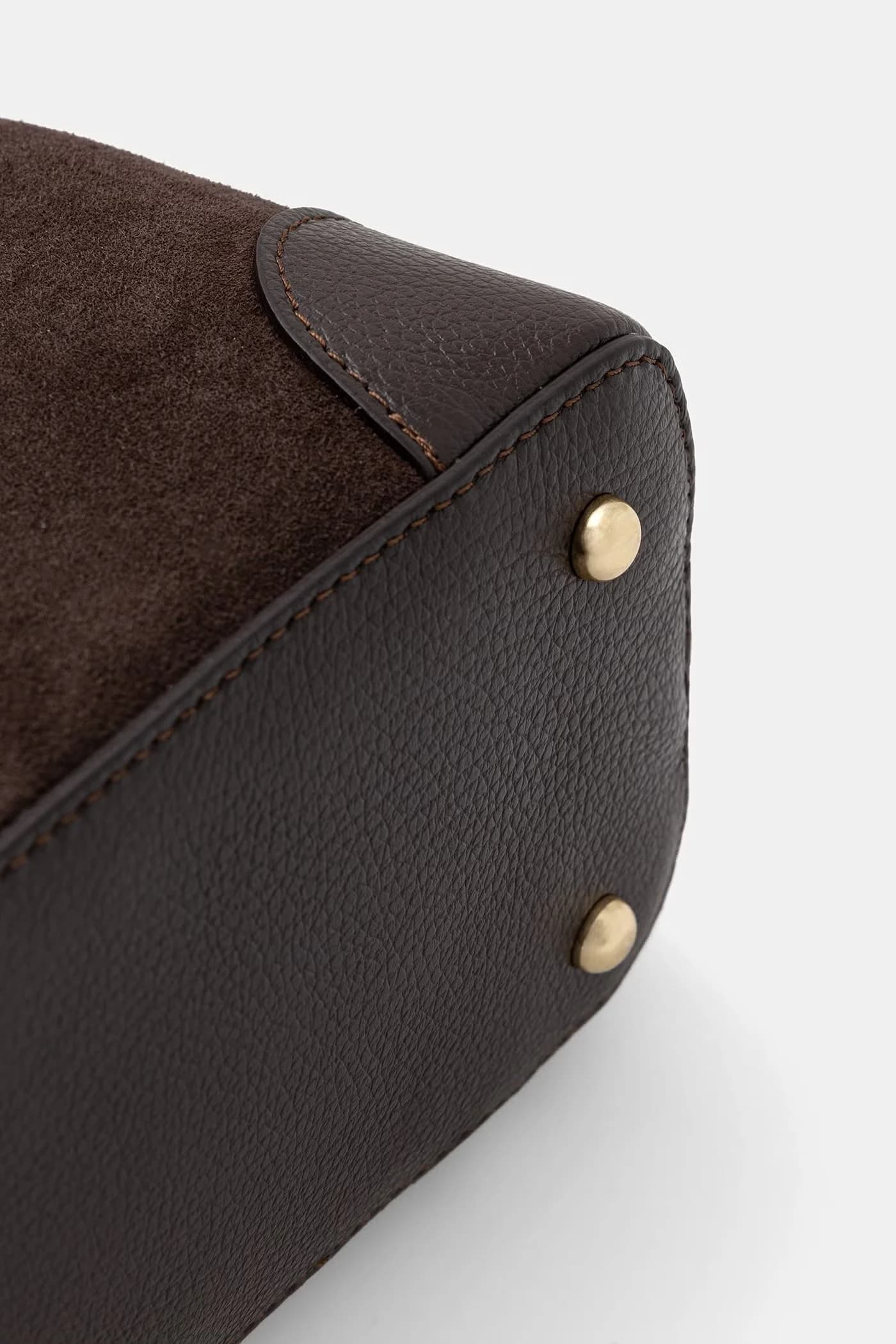 Женская замшевая сумка - фото 5