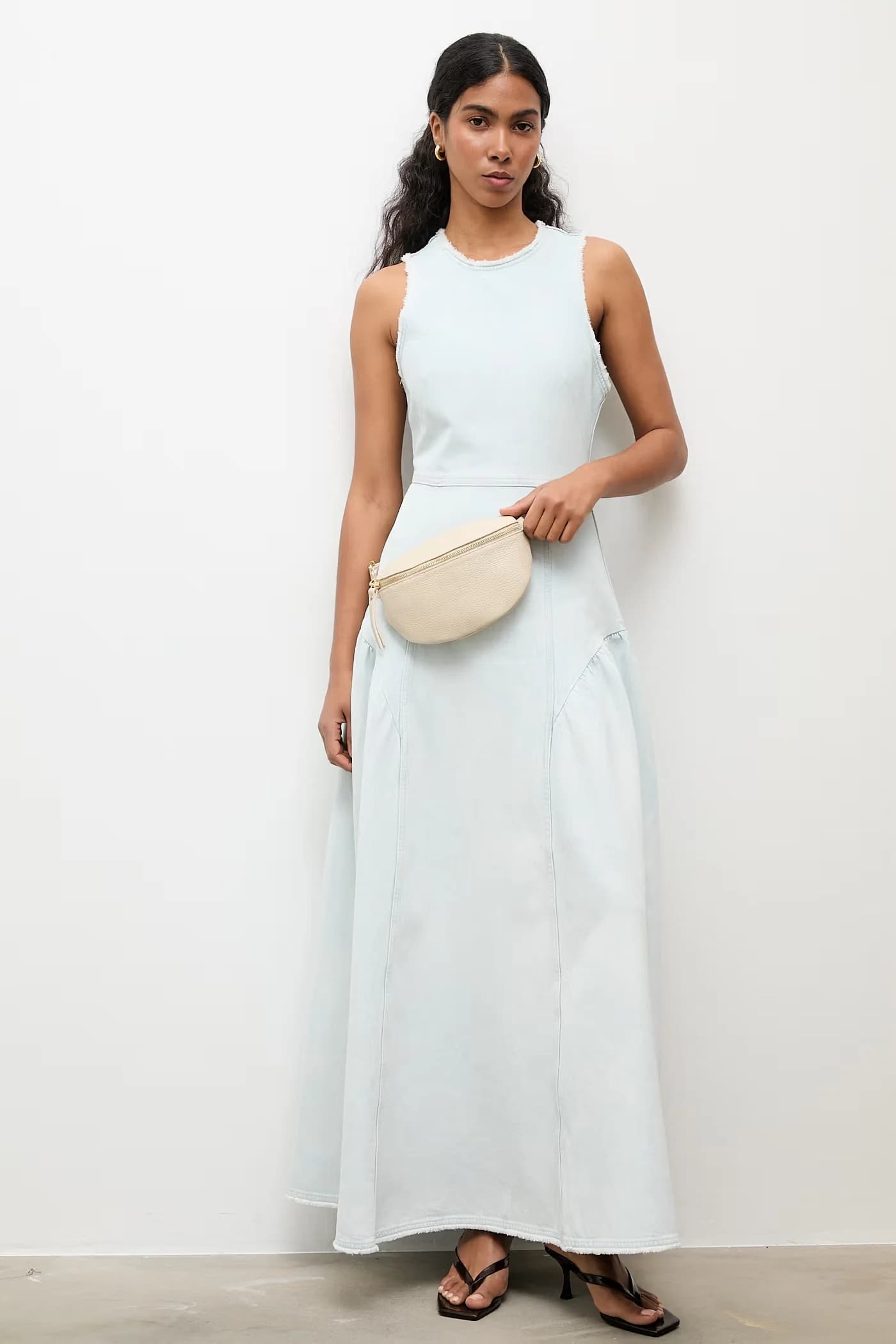 Женская кожаная поясная сумка - фото 7