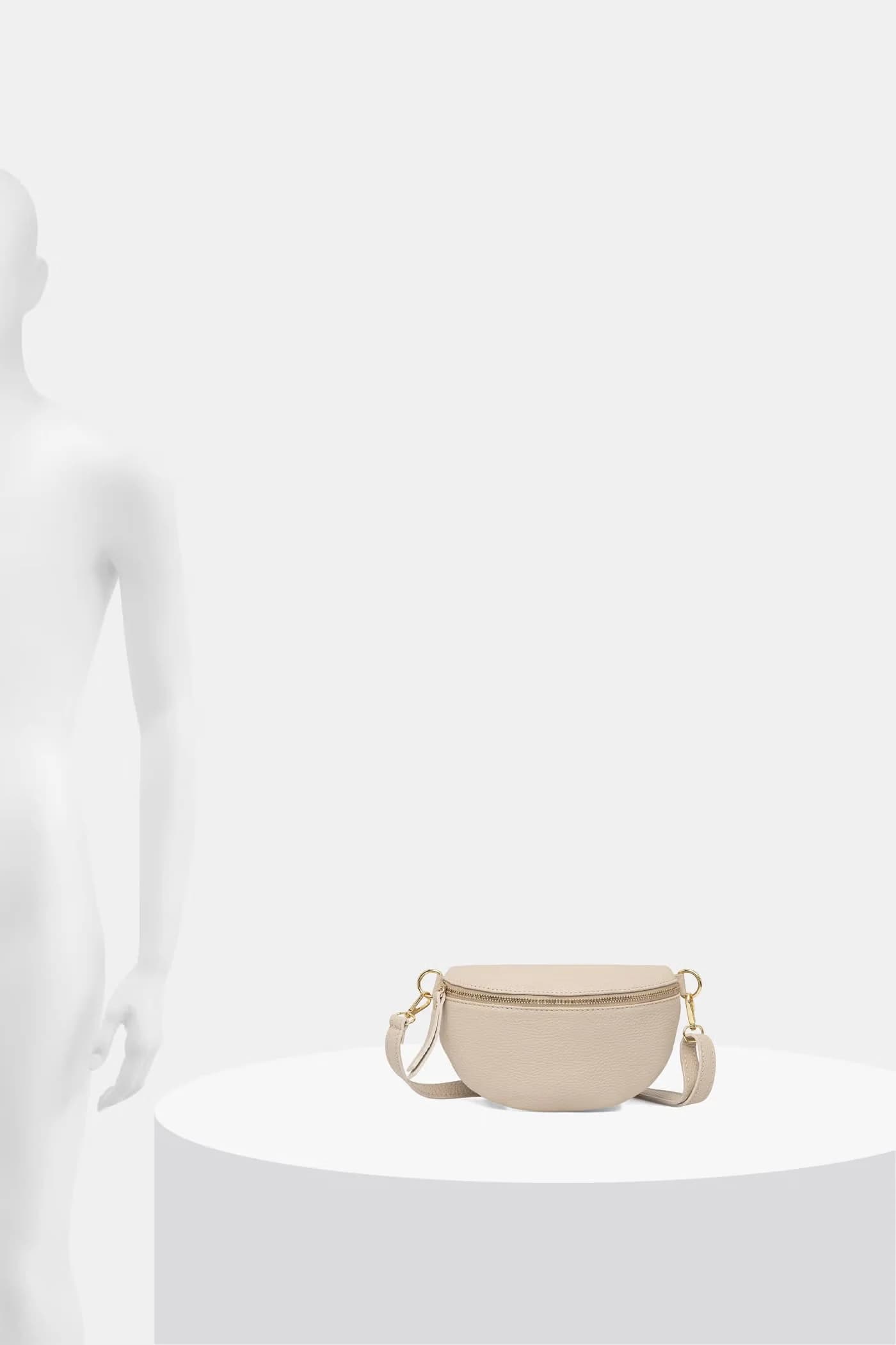 Женская кожаная поясная сумка - фото 8