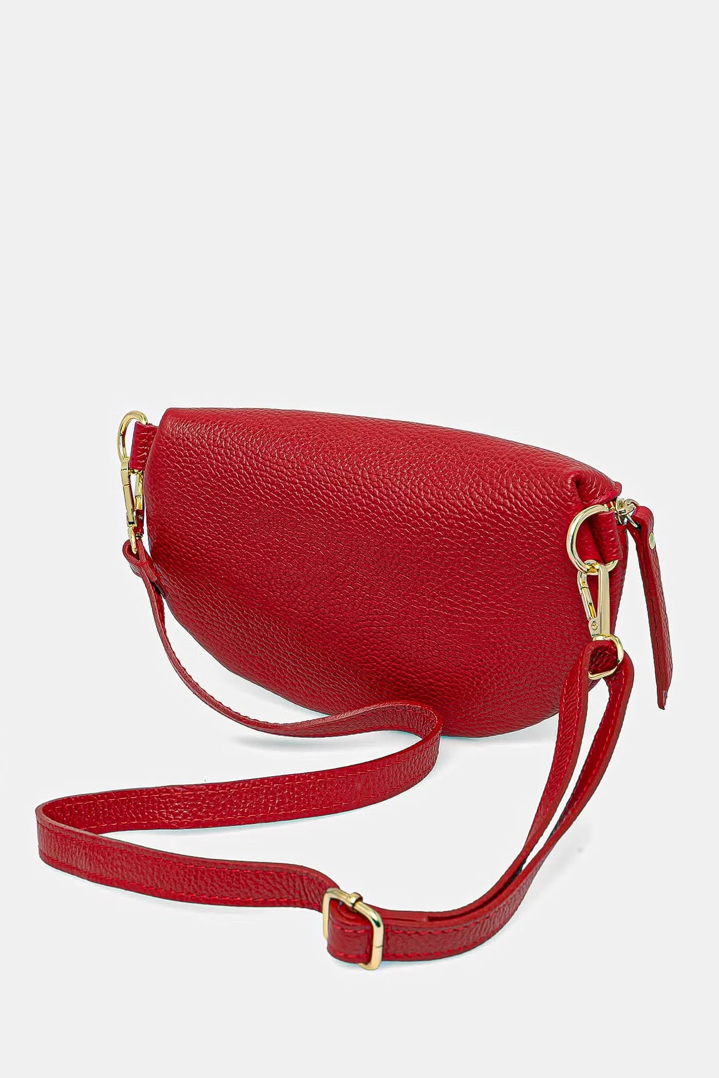 Женская кожаная поясная сумка - фото 3