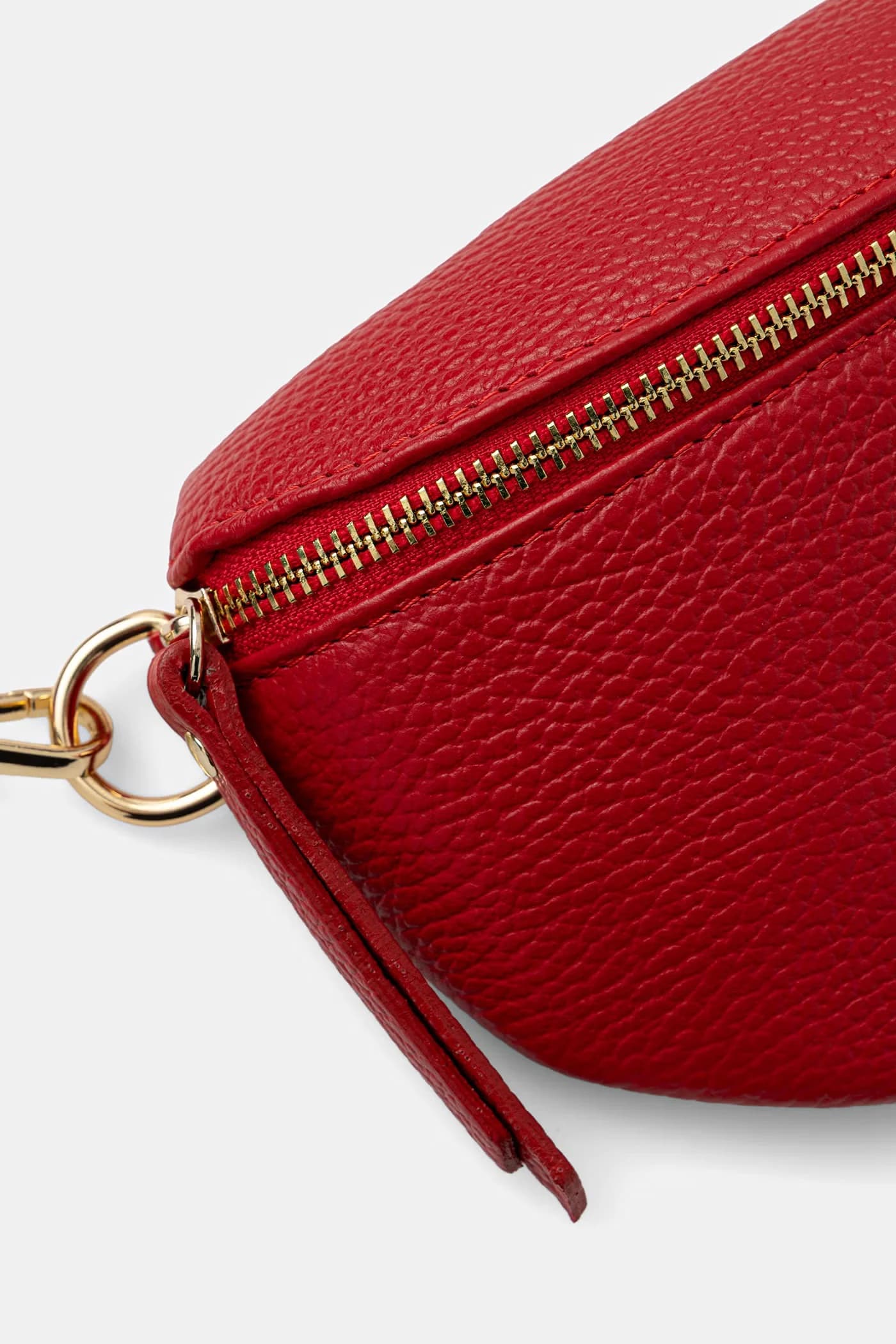 Женская кожаная поясная сумка - фото 4