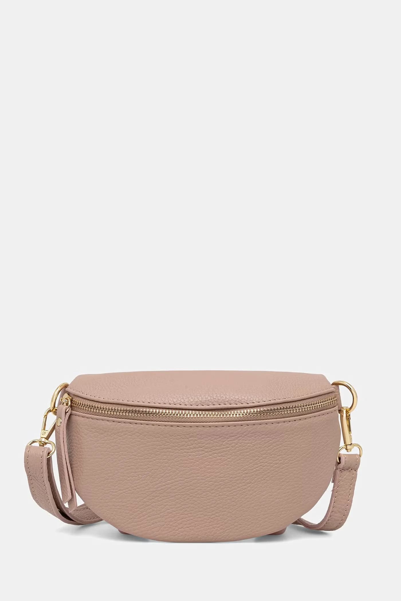 Женская кожаная поясная сумка