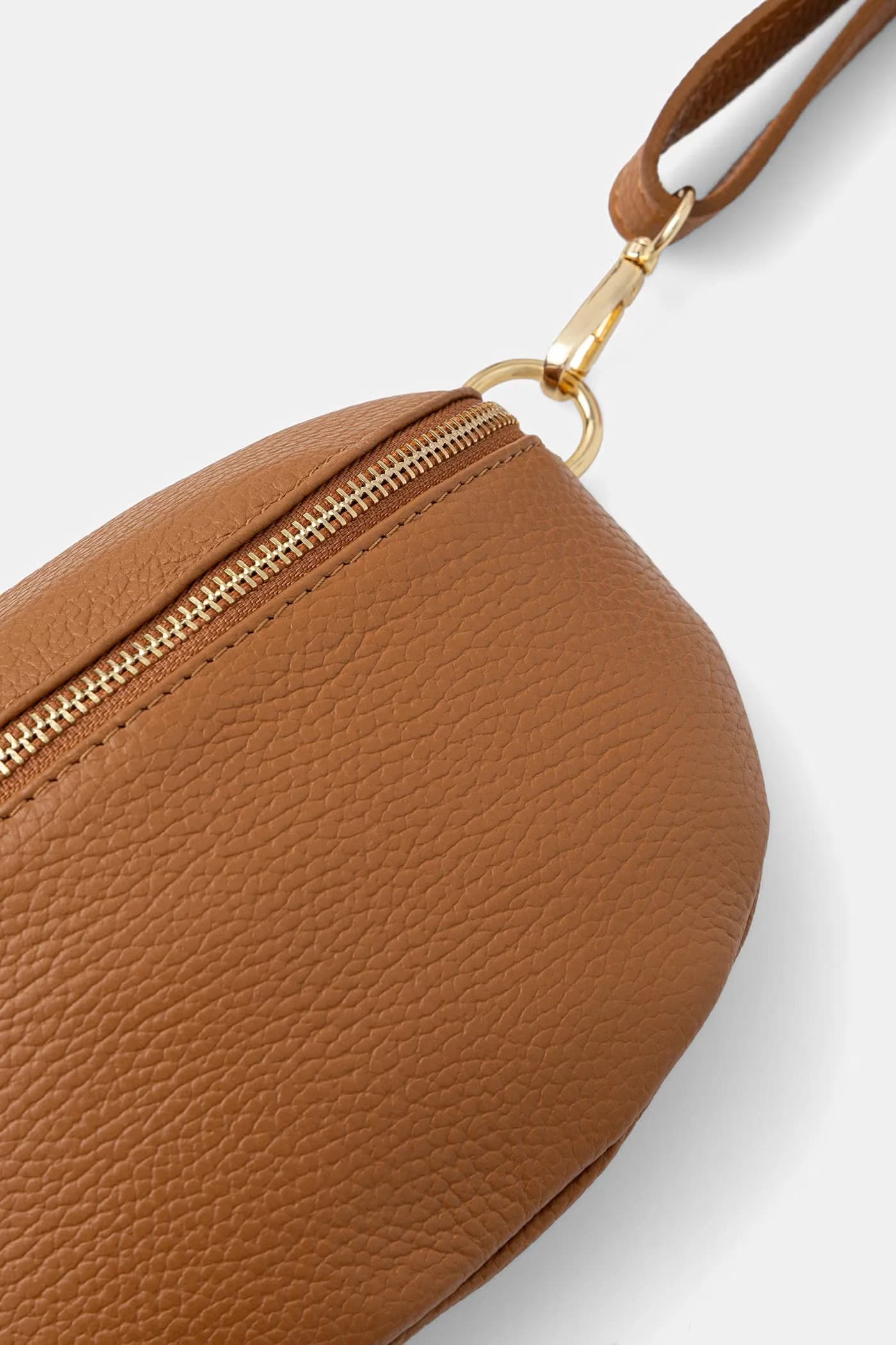 Женская кожаная поясная сумка - фото 4