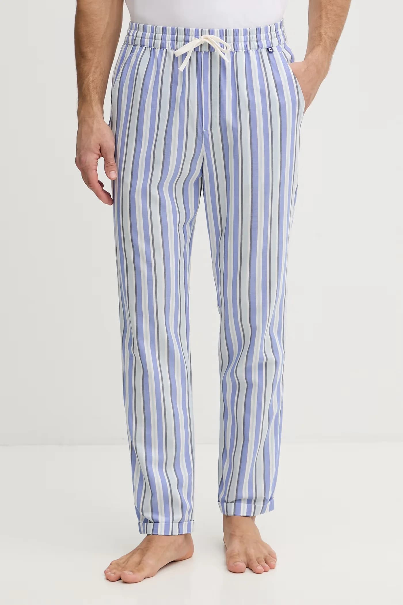 Мужские хлопковые пижамные штаны