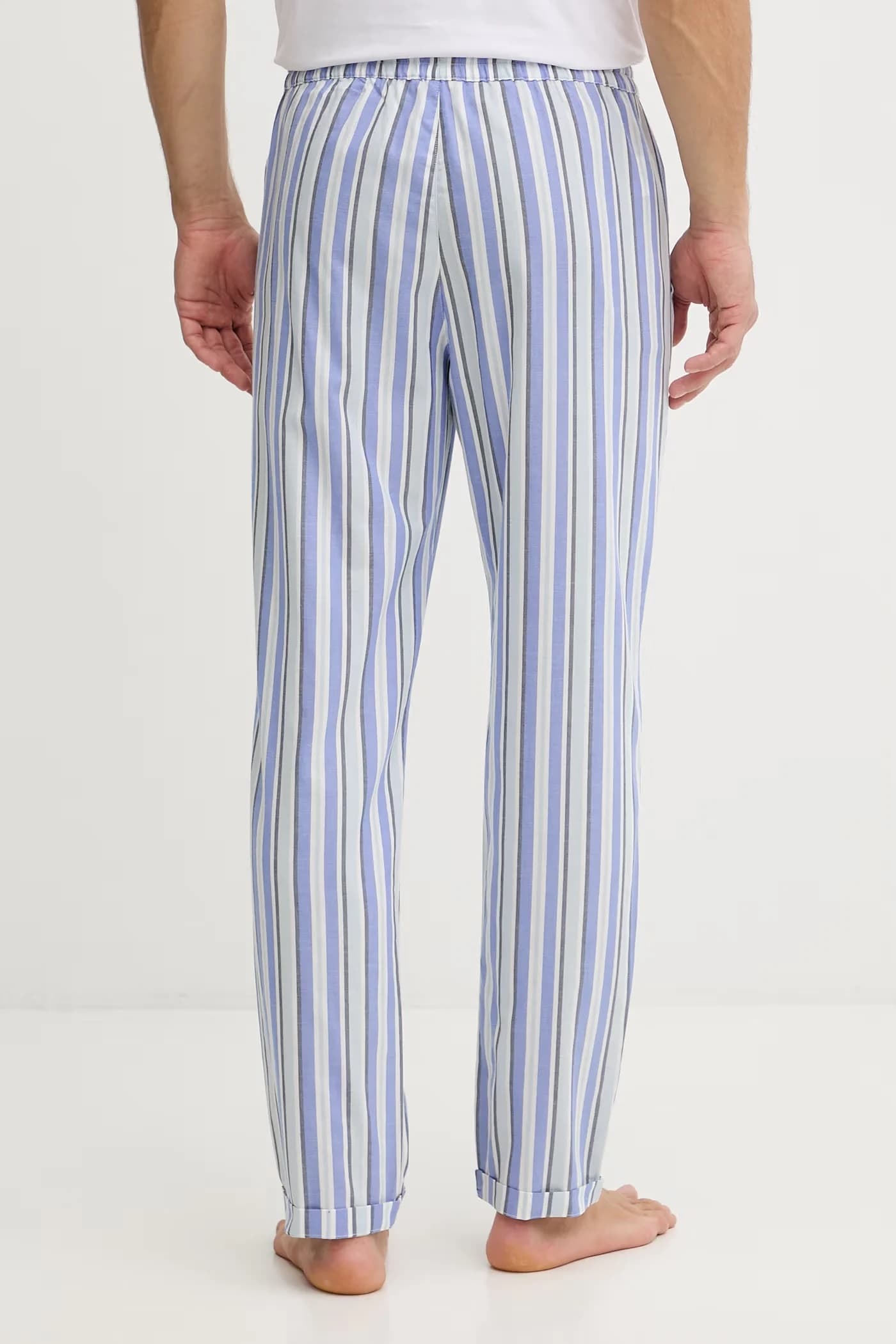 Мужские хлопковые пижамные штаны - фото 3