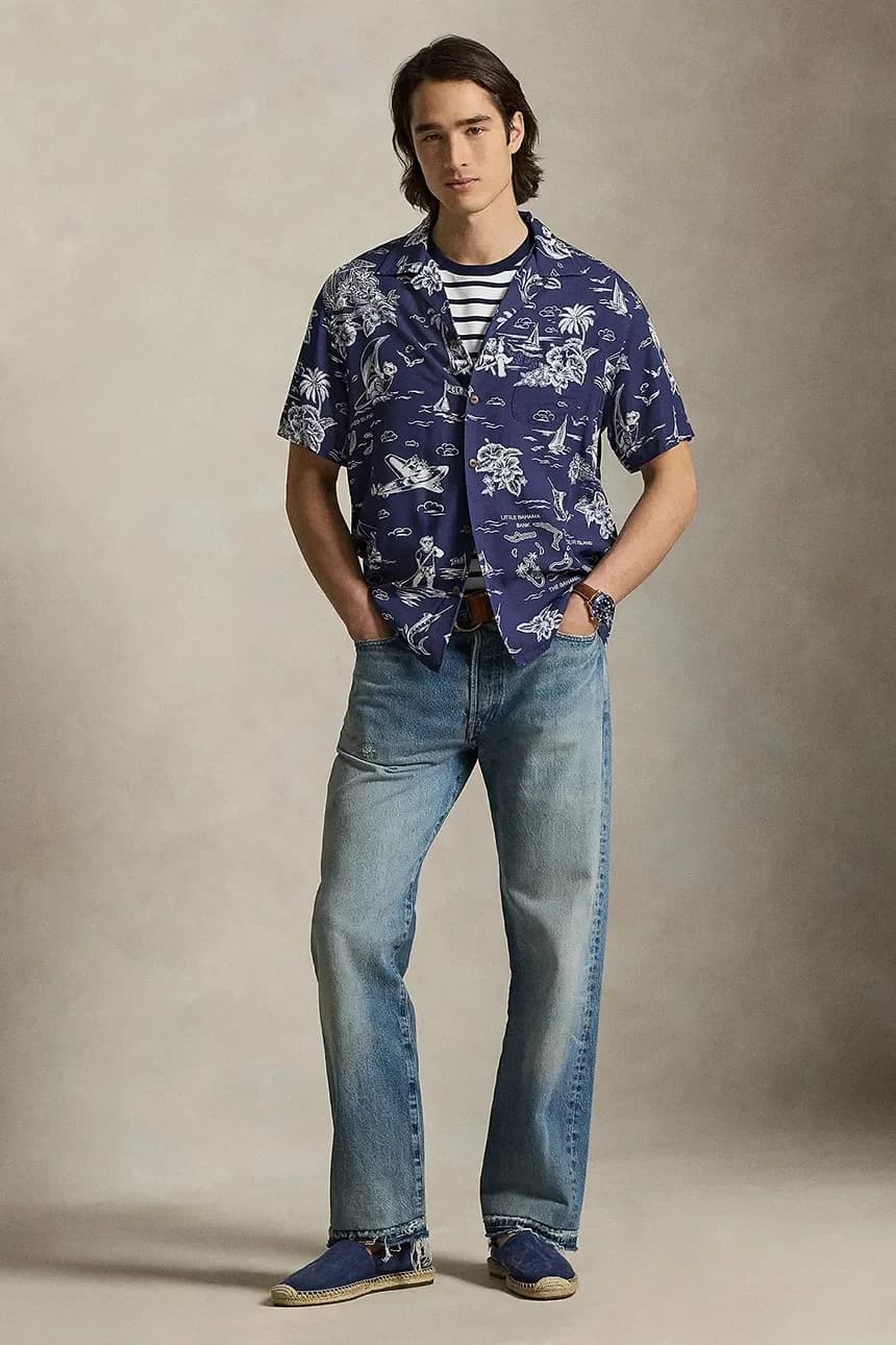 Мужская рубашка из вискозы - фото 5